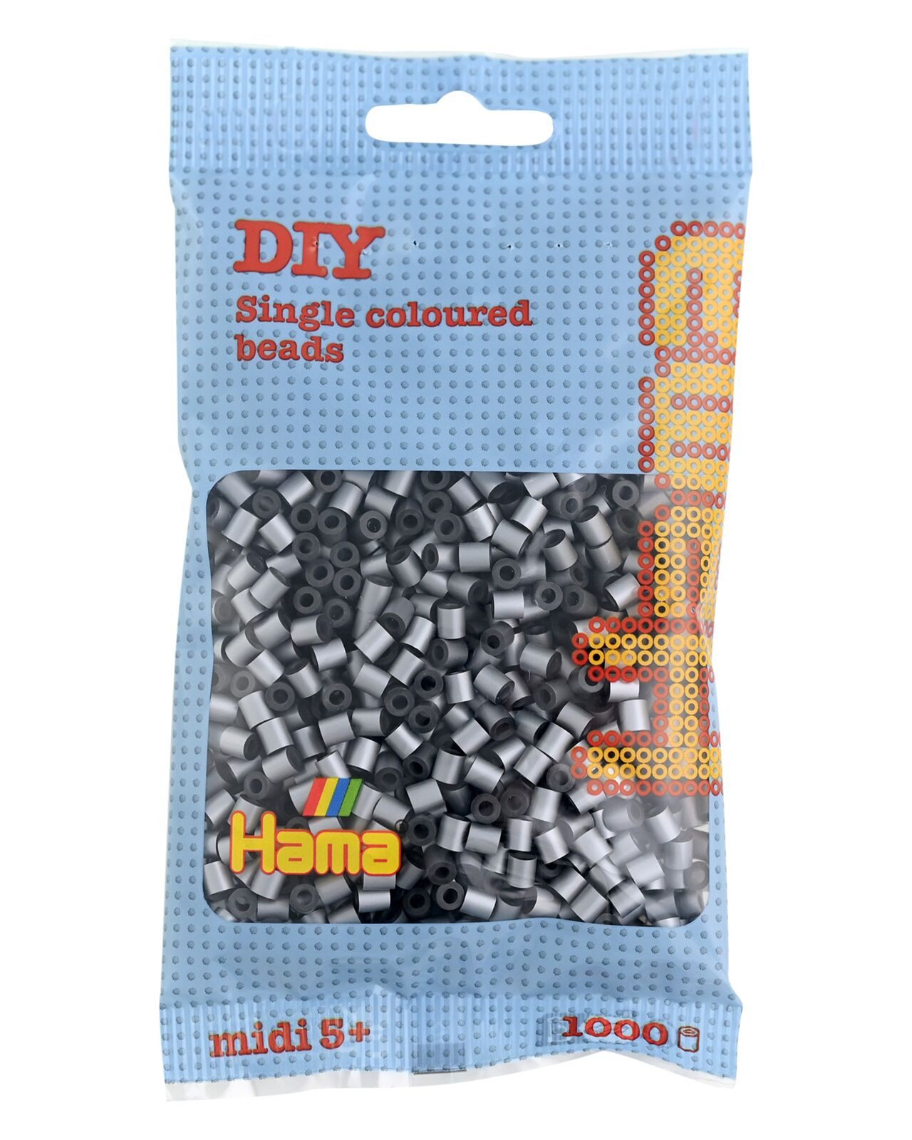 Hama Bügelperlen Hama Beutel mit 1000 Midi-Bügelperlen