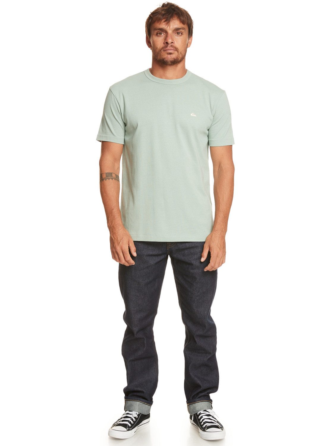 Quiksilver T-Shirt Essentials Green Iceberg