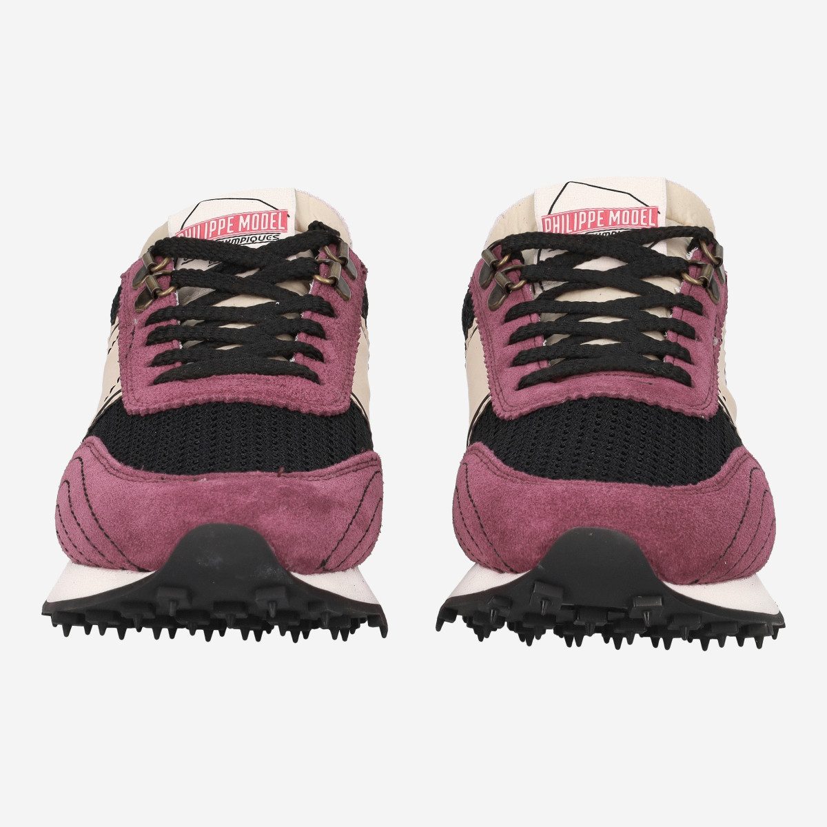 PHILIPPE MODEL Philippe Model TOUR LOW, Sneaker, Rot, kombiniert, Damen Sneaker