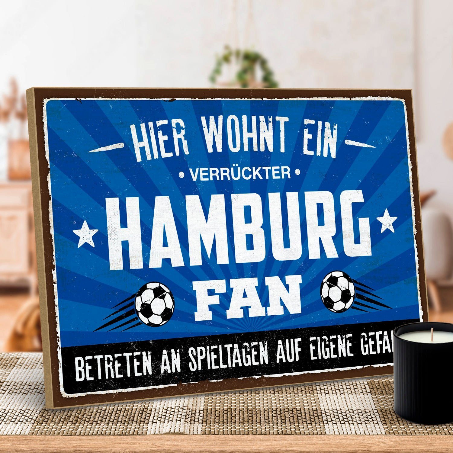 ARTFAVES Holzbild Holzschild mit Spruch - günstig online kaufen