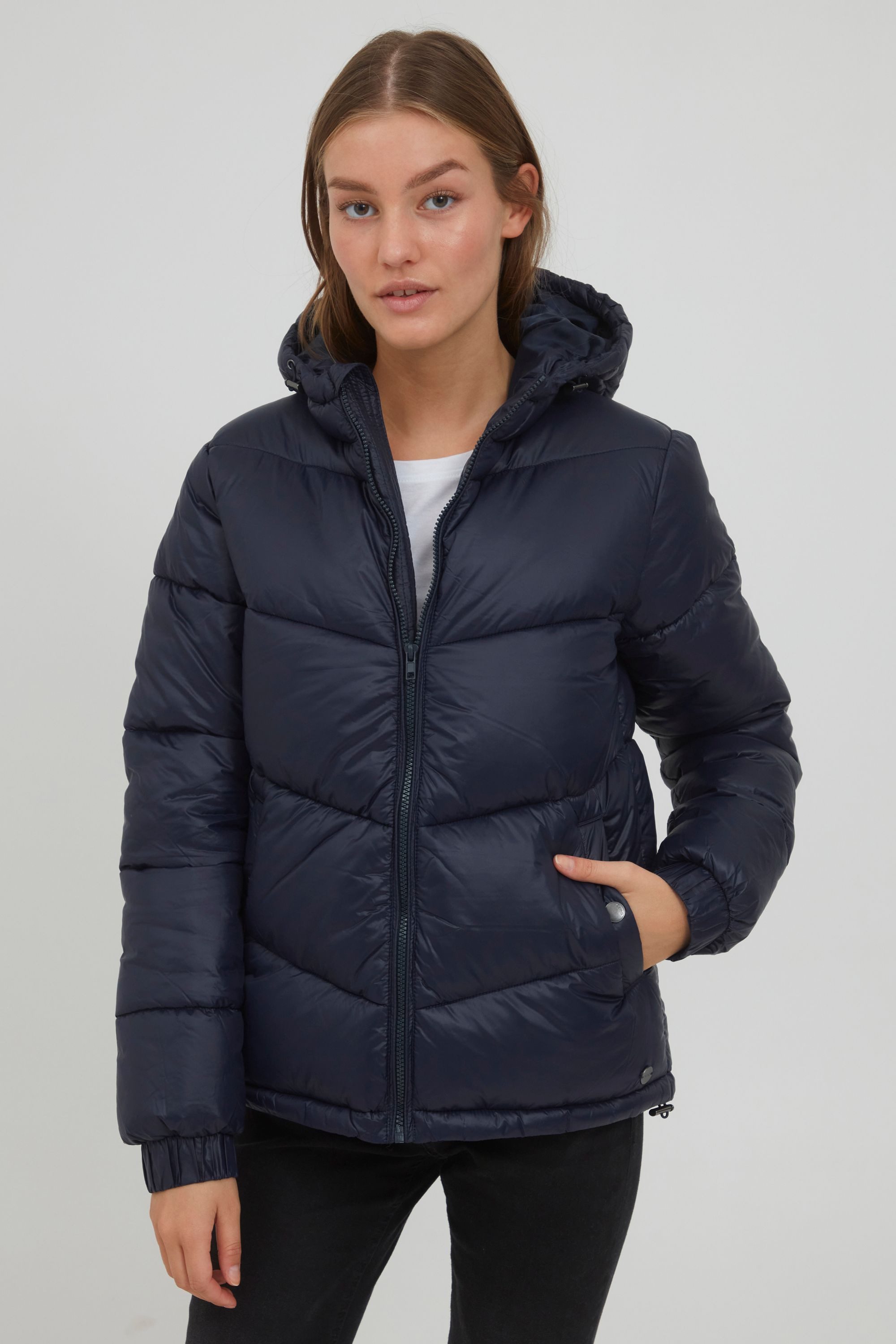OXMO Steppjacke OXTabea Steppjacke mit Kapuze