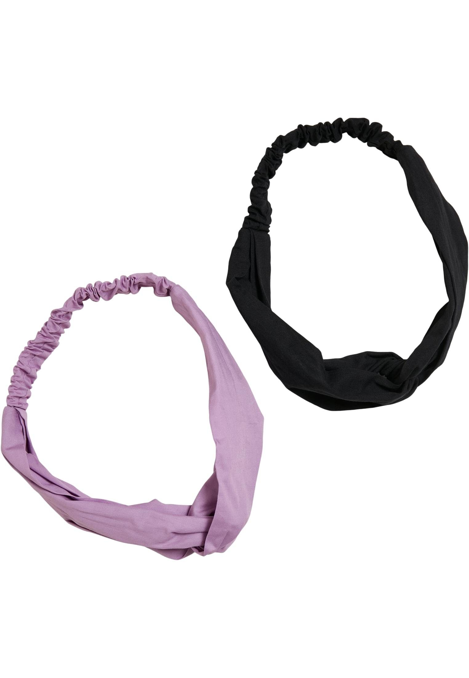 Schmuckset CLASSICS Basic 2-Pack URBAN lilac/black Light Headband Accessoires (1-tlg)