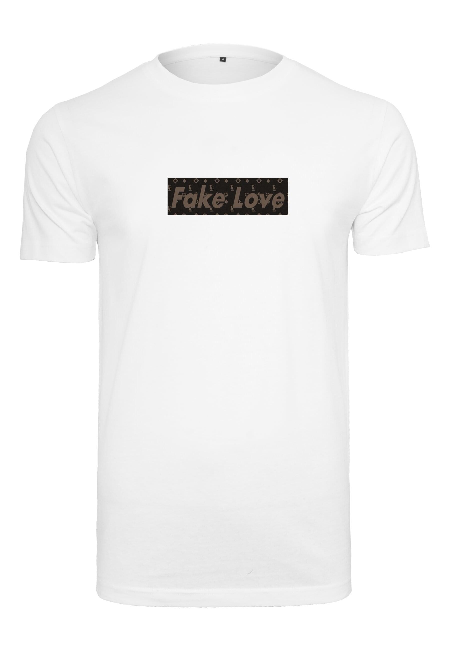 MisterTee T-Shirt MisterTee Herren Fake Love Tee (1-tlg)