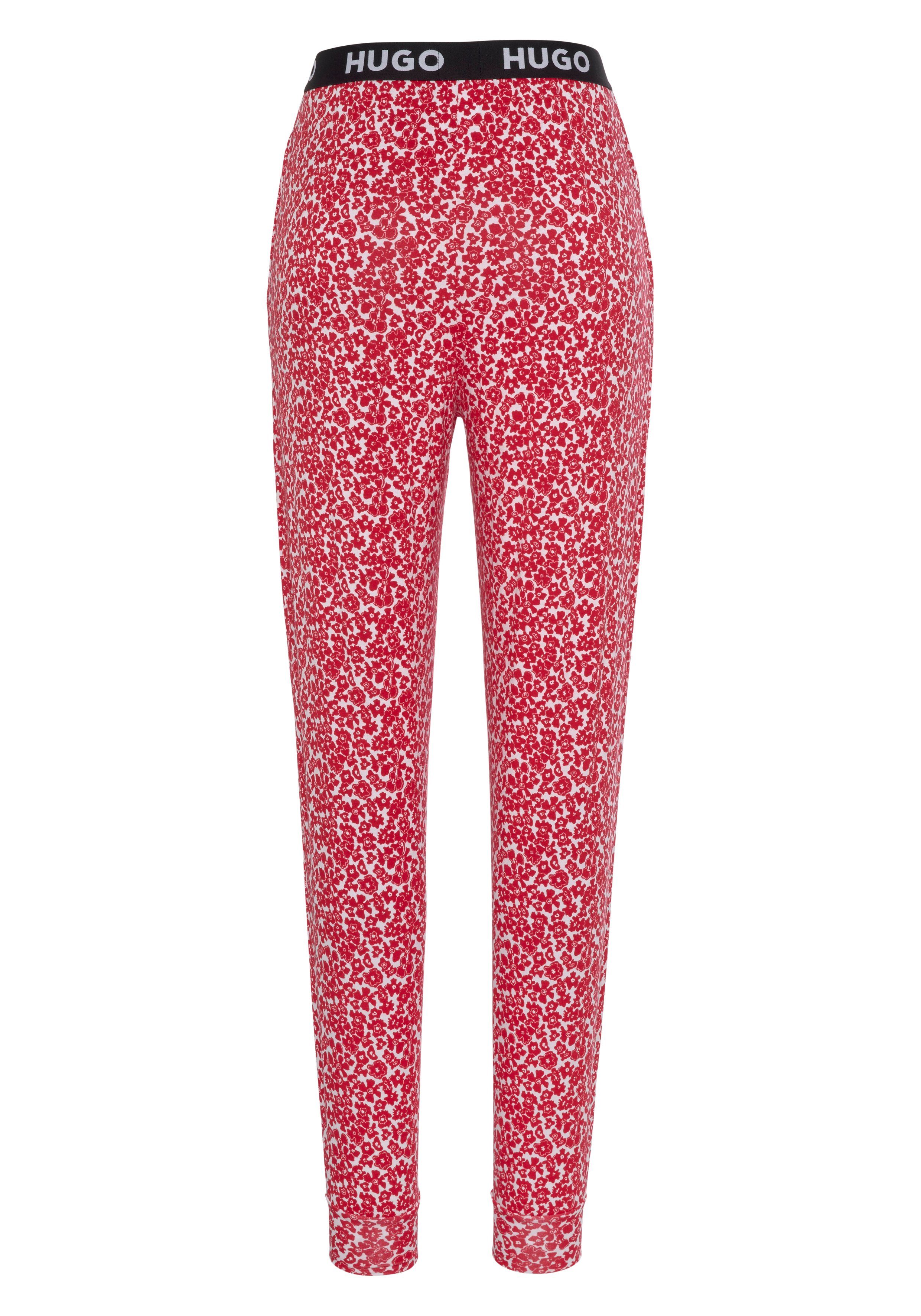 HUGO Sweathose PRINTED 01 mit 10247048 UNITE_PANTS Bund elastischem