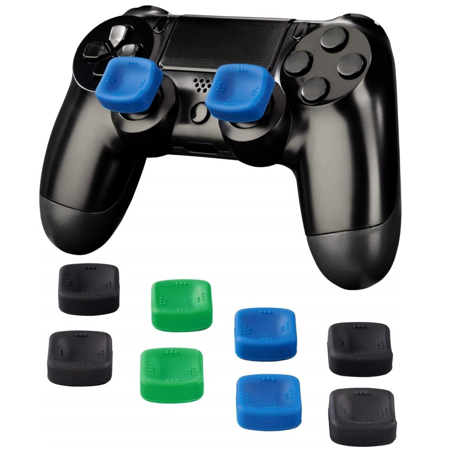 Hama 8in1 Set Control-Stick Thumb-Stick Controller Controller (Controlleraufsätze für Sony PS5 PS4 Microsoft Xbox Series S X Xbox One)