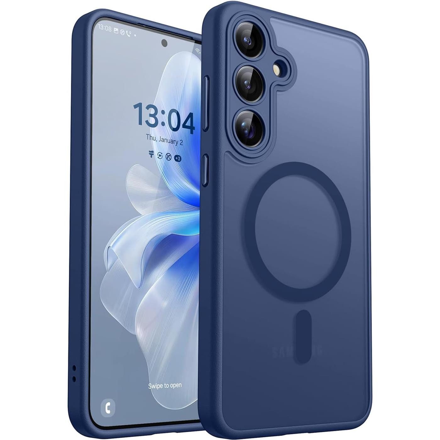 CoolGadget Handyhülle für Samsung Galaxy Z Fold 7, Kamera Schutz Hülle Silikon Hard Case Schutzhülle für Magsafe Zubehör