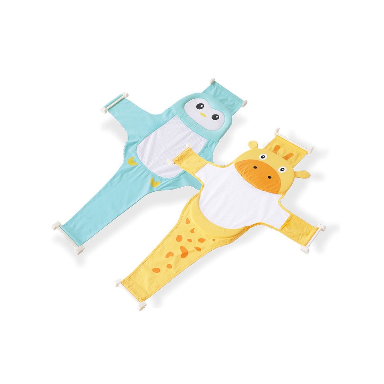 Chipolino Wanneneinlage Babywannen Netz Tiere, B: 68 cm, L: 100 cm, 1-tlg., Badewanneneinsatz, Kunststoffbügel, ab Geburt