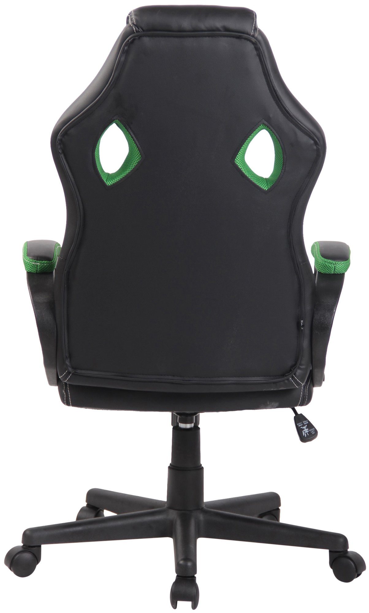 CLP Gaming Chair Fire Kunstleder, und drehbar höhenverstellbar grün