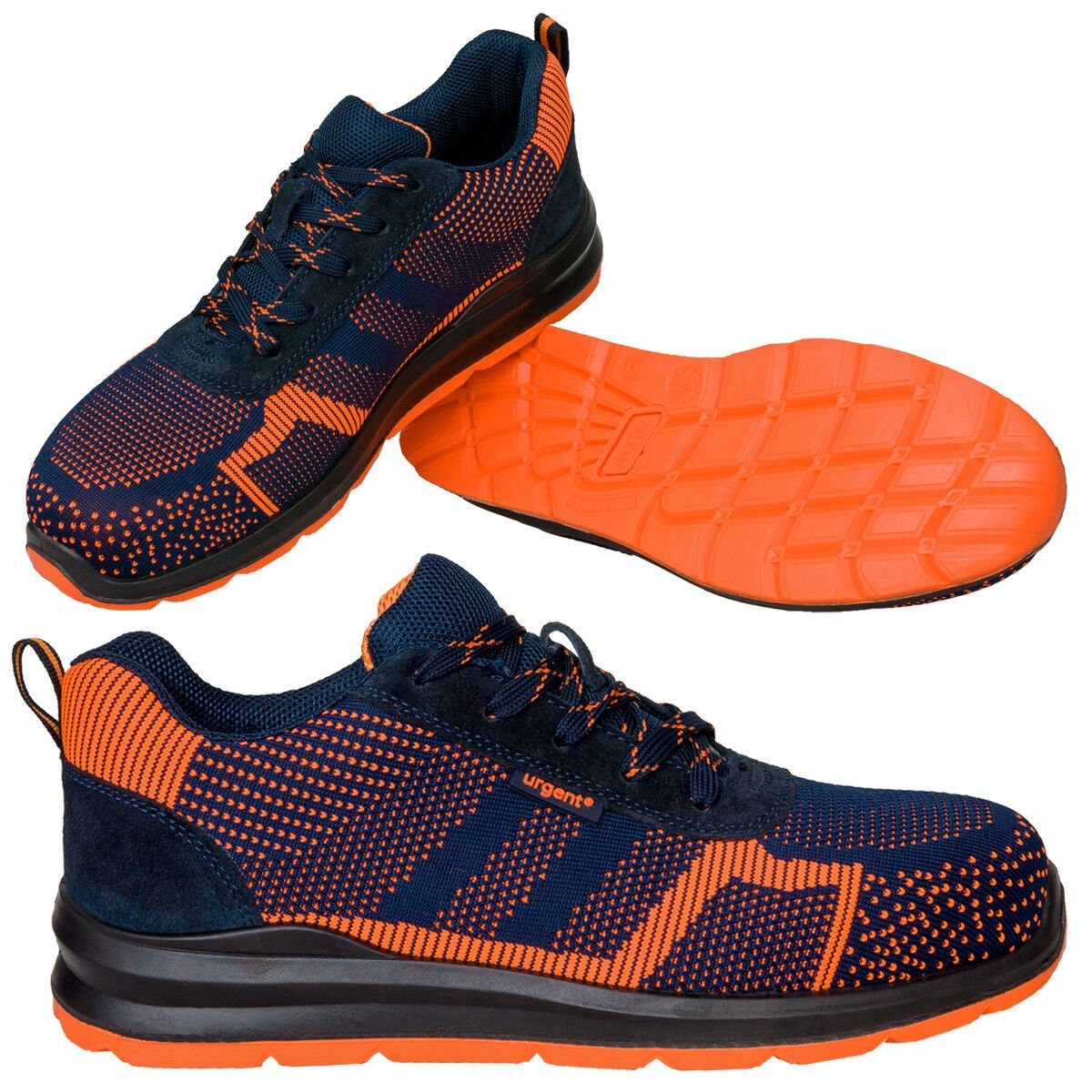 Urgent Arbeitsschuhe Sicherheitsschuhe Stahlkappe S1 Schutzschuhe Arbeitsschuh