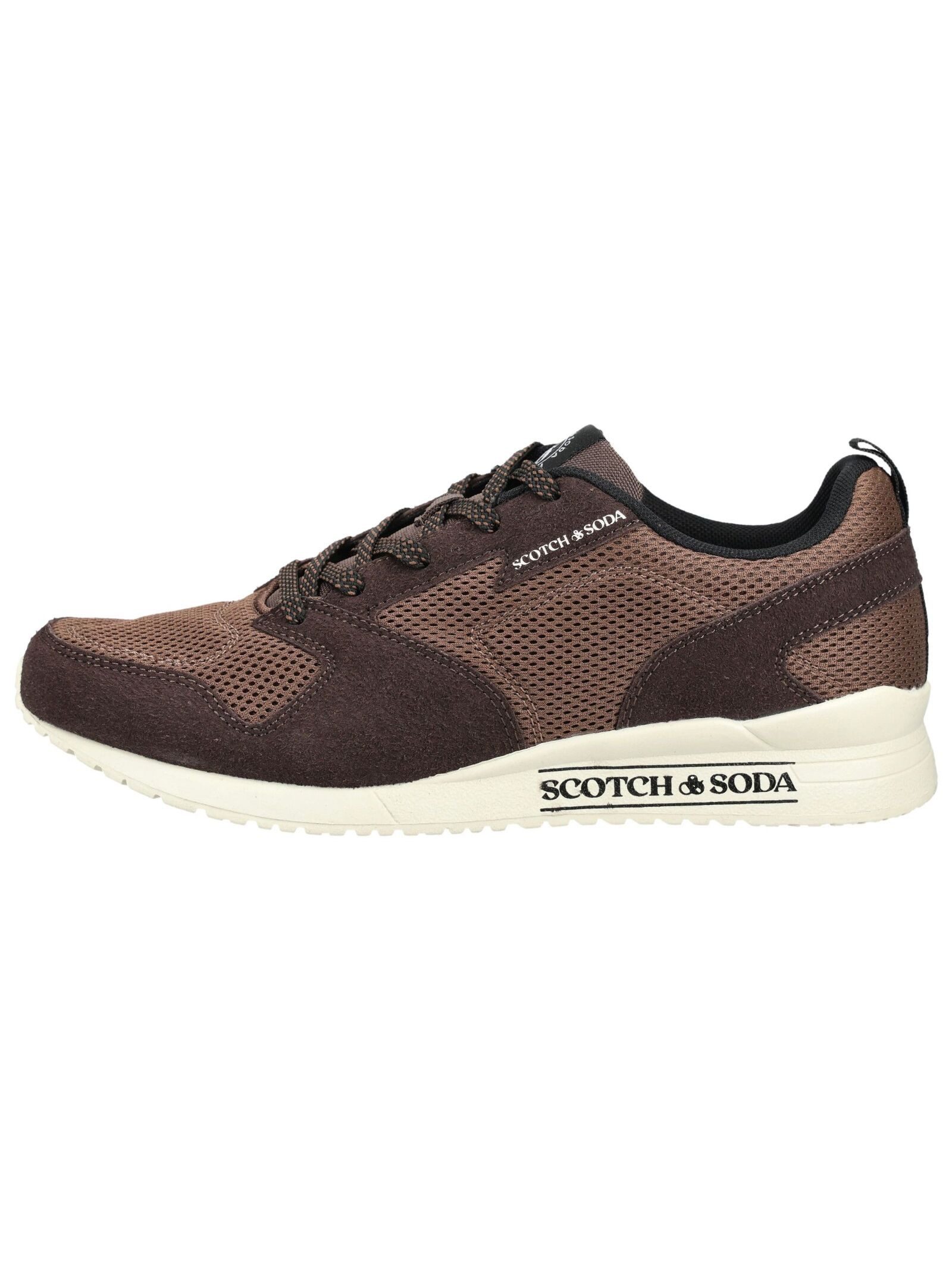 Scotch & Soda Scotch & Soda Sneaker Veloursleder/Mesh Sneaker