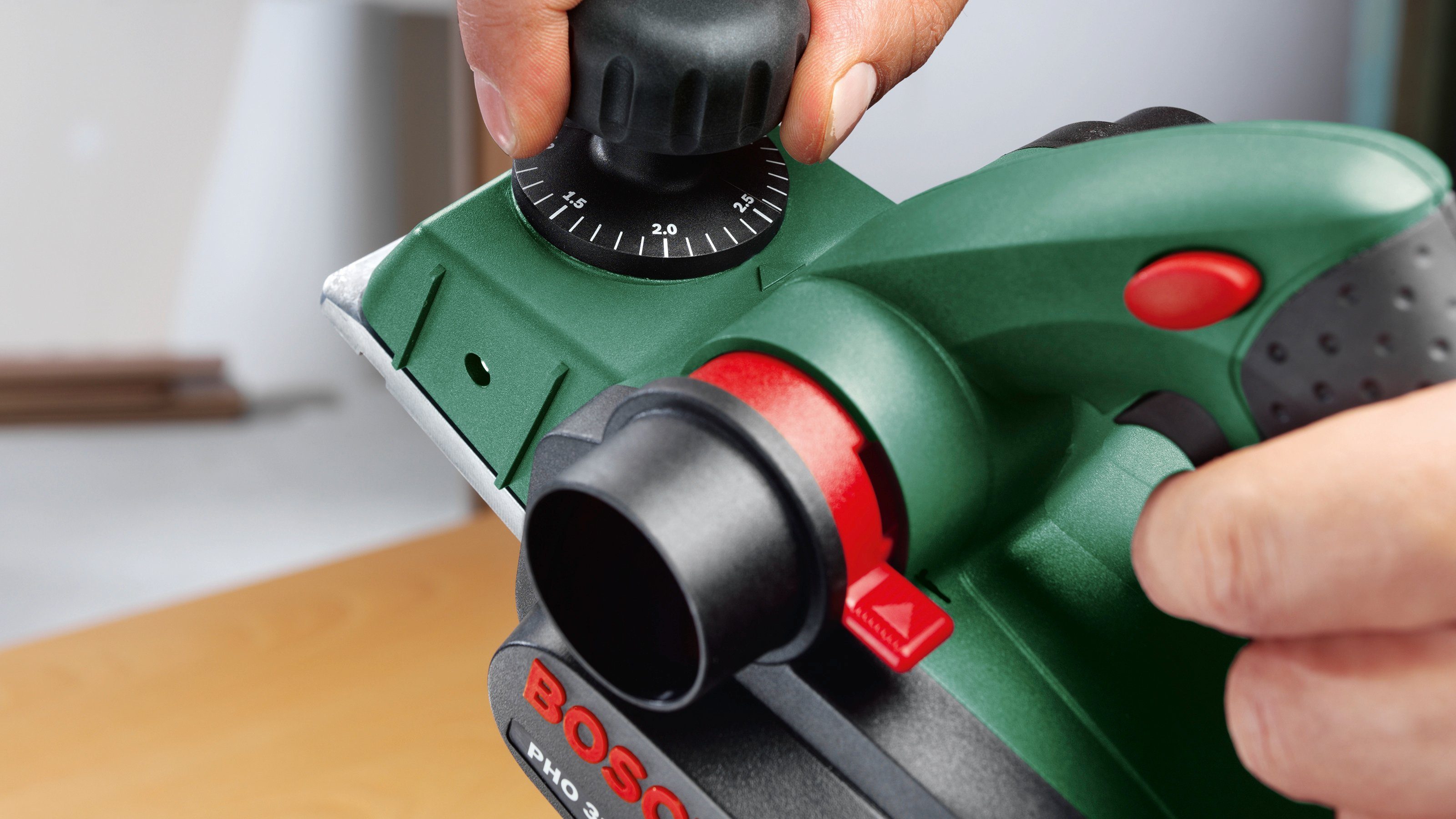 Bosch Home & Garden Elektrohobel PHO 3100, 750 in W, Hobelbreite: 82 in mm – Bild 3 von 5