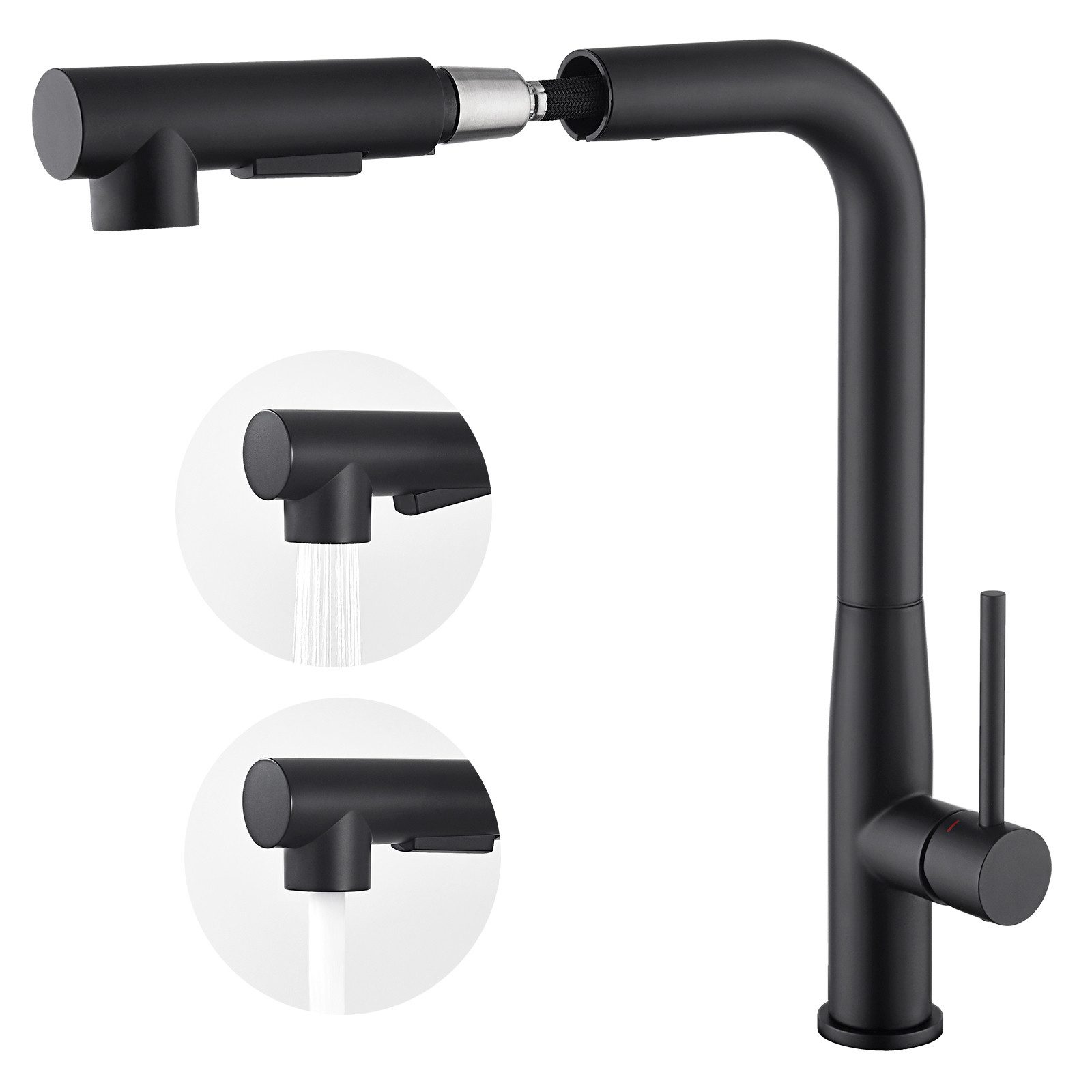 Auralum Max Spültischarmatur 360° Küchenarmatur Wasserhahn günstig online kaufen