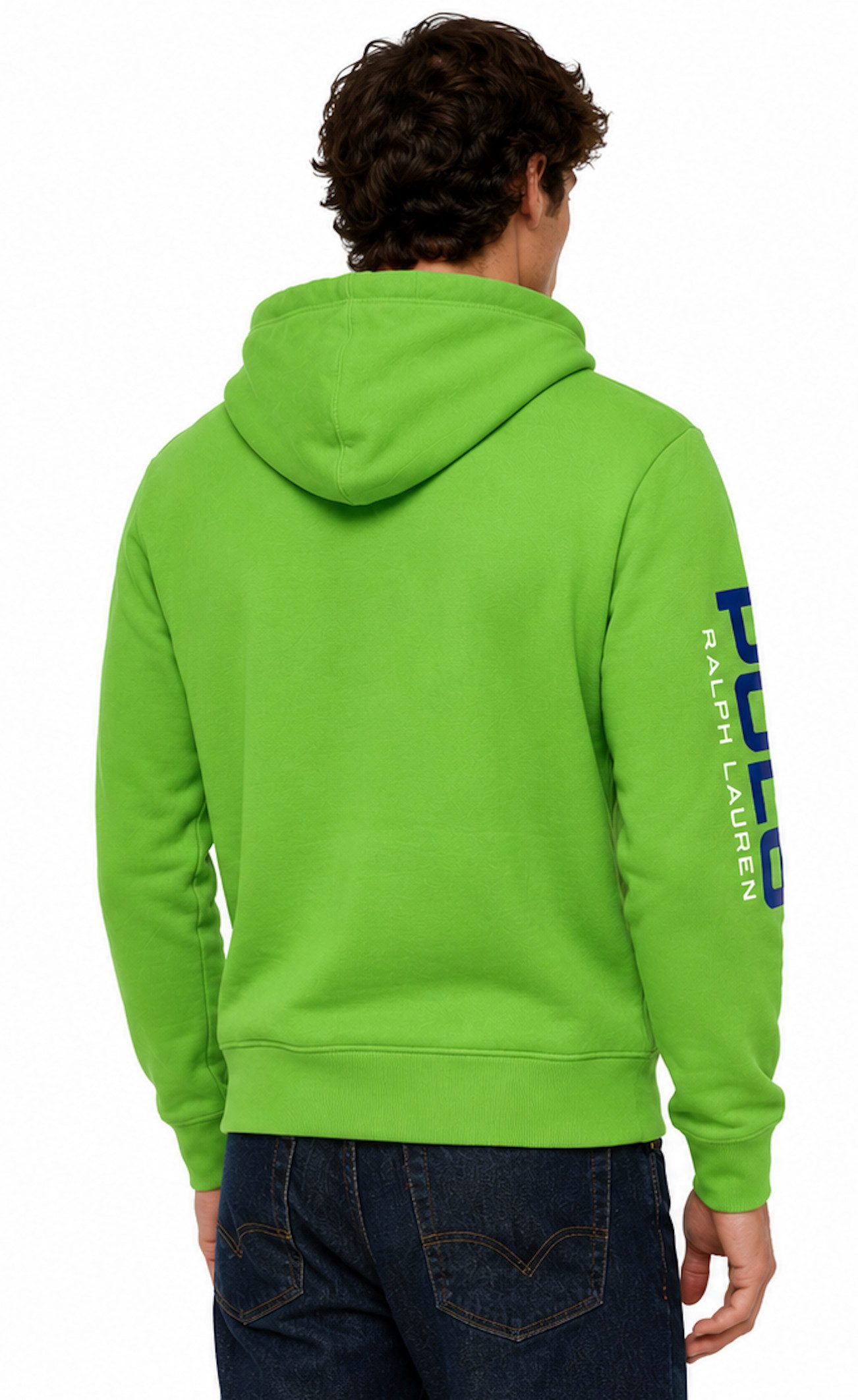 Polo Ralph Lauren Hoodie Herren Kapuzenpullover Neon Sweatshirt Pullover Unisex sofortige Authentifizierung über einen QR-Code – Bild 3 von 5