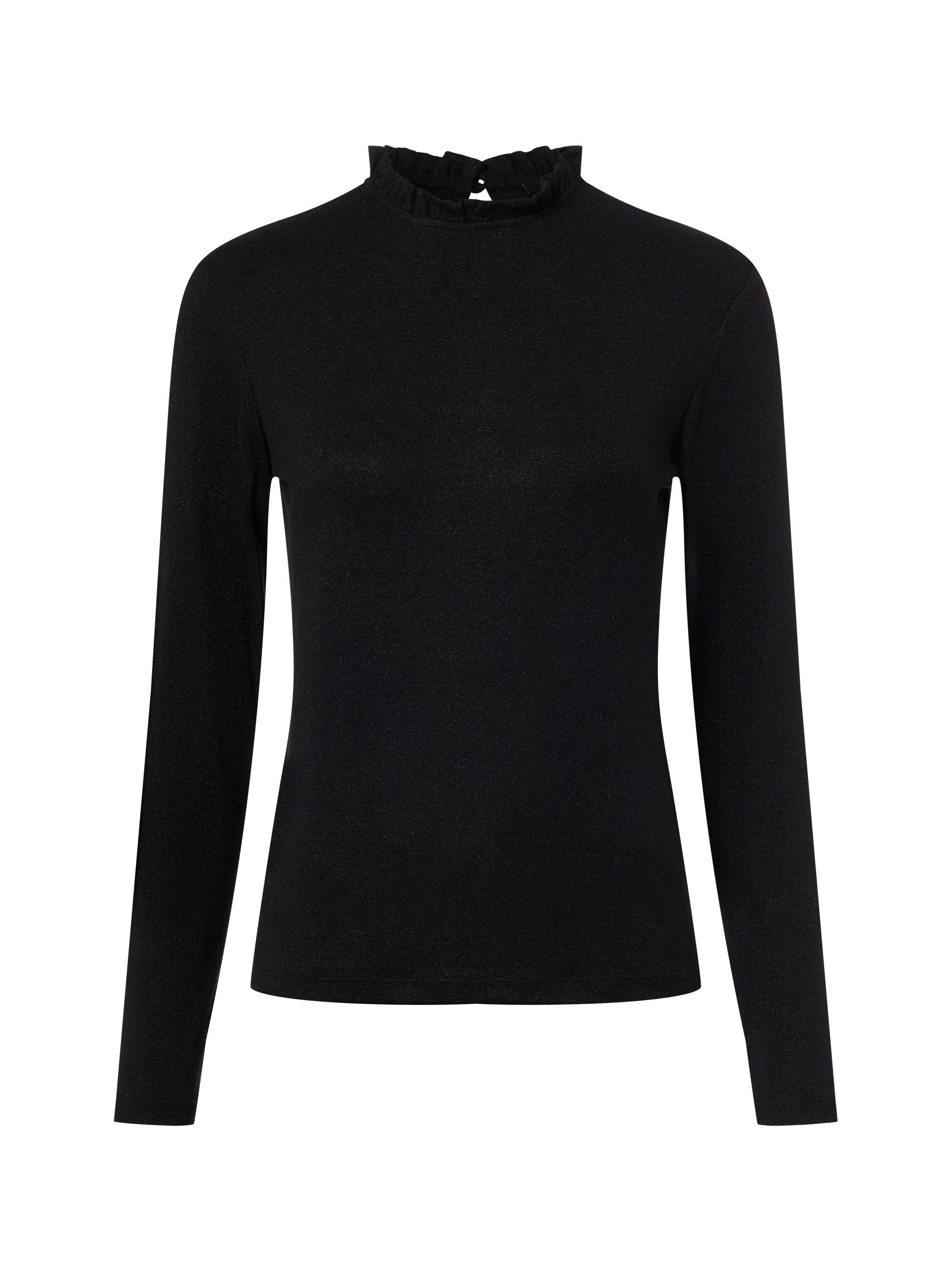Longsleeve SANBA Slim aus schimmernden Jersey