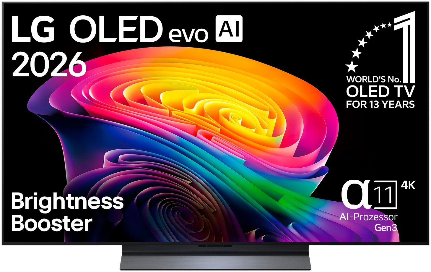 LG OLED48C68LA OLED-Fernseher (121 cm/48 Zoll, 4K Ultra HD, Smart-TV)