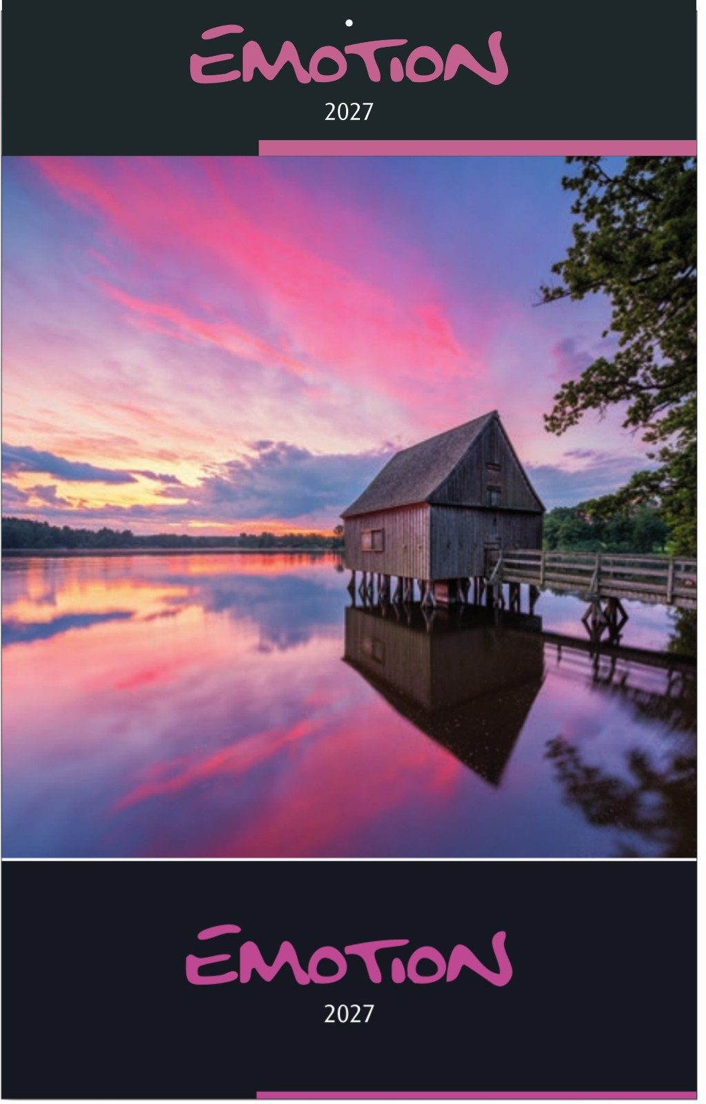 Anschütz Wandkalender Bildkalender 2027 Wandkalender mit 12 Motiven Fotografie 375x240mm