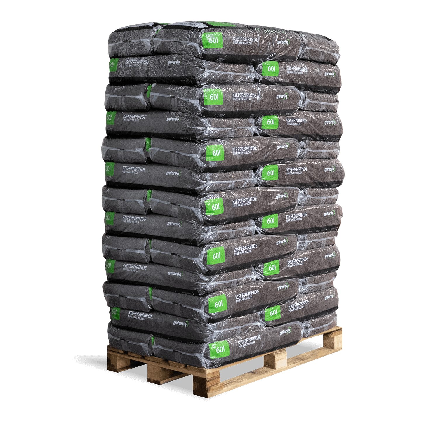 GALAMIO Rindenmulch Kiefer Fein, (Palette, 39-St)