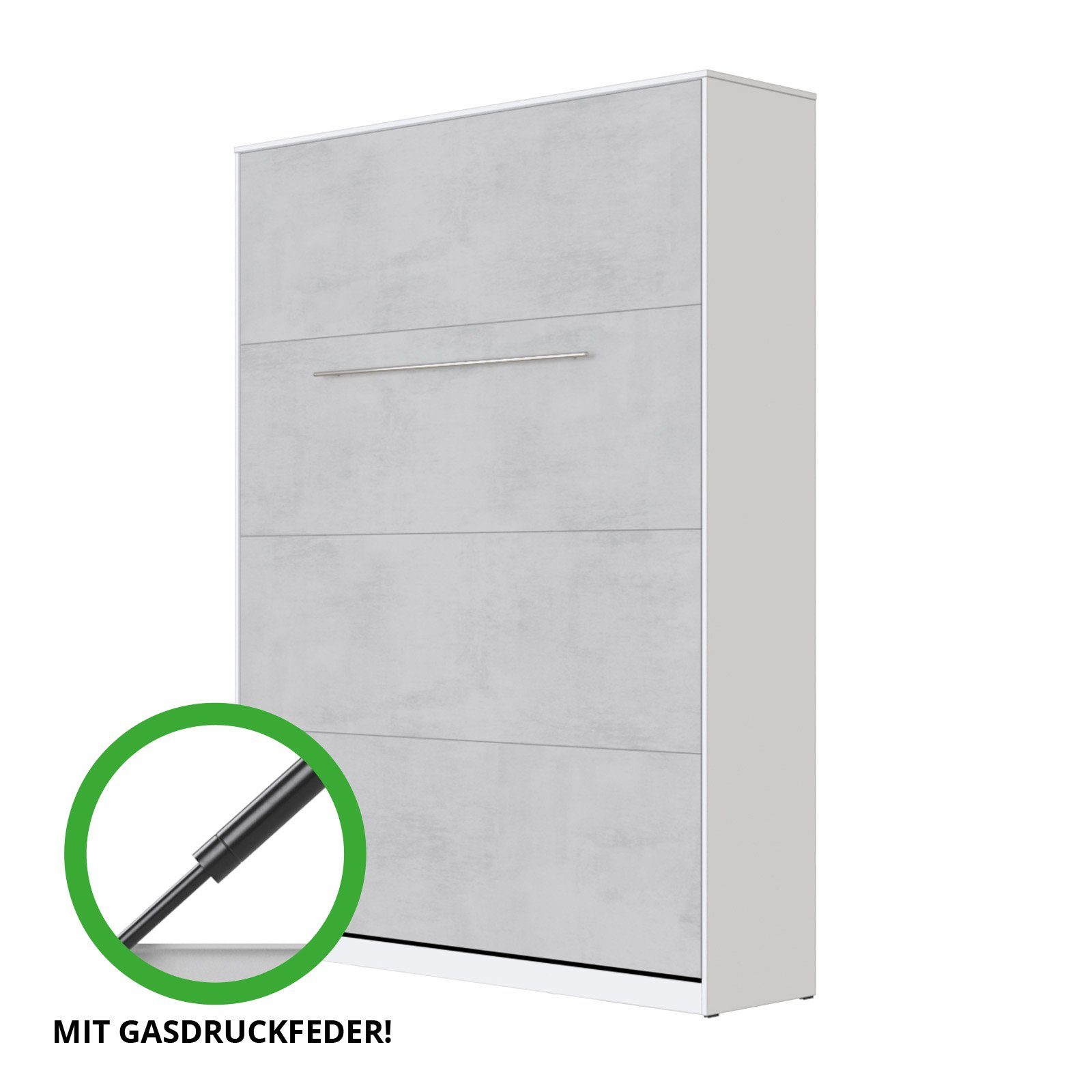 SMARTBett Schrankbett SMARTBett Standard 140x200 Vertikal/Hoch günstig online kaufen