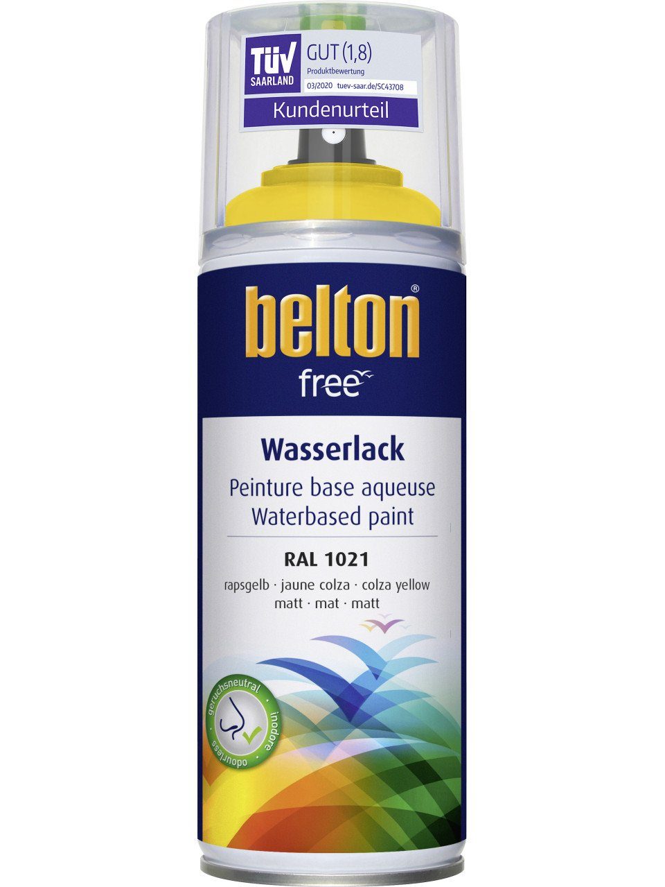 belton Sprühlack Belton free Lackspray 400 ml Acryl-Wasserlack