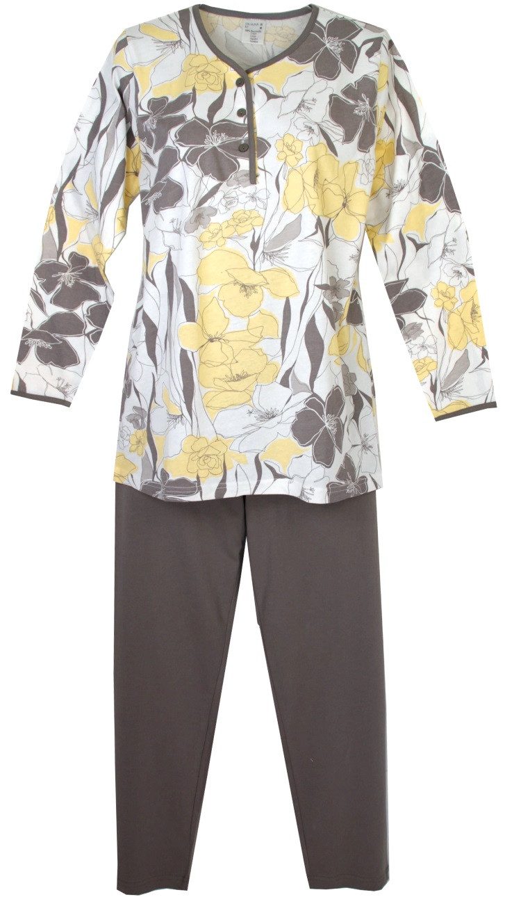 Consult-Tex Pyjama Damen Pyjama Schlafanzug Langarm günstig online kaufen