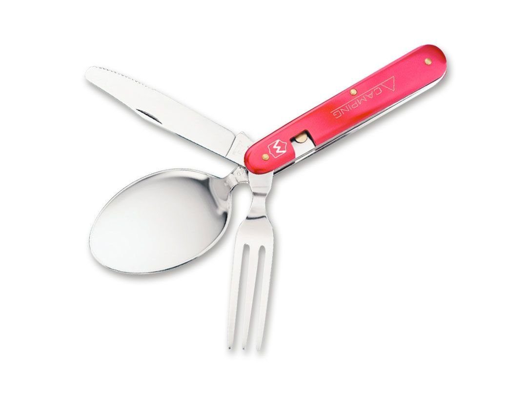Mercury Taschenmesser, Campingbesteck Mercury Rover Rosso