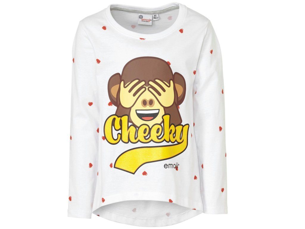 Emoji Langarmshirt Emoji Langarmshirt günstig online kaufen