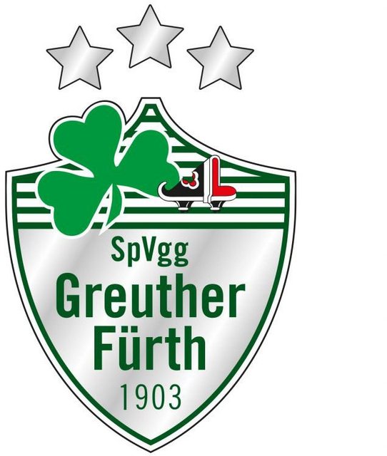 Wall-Art Wandtattoo »SpVgg Greuther Fürth Logo« (1 Stück)-Otto