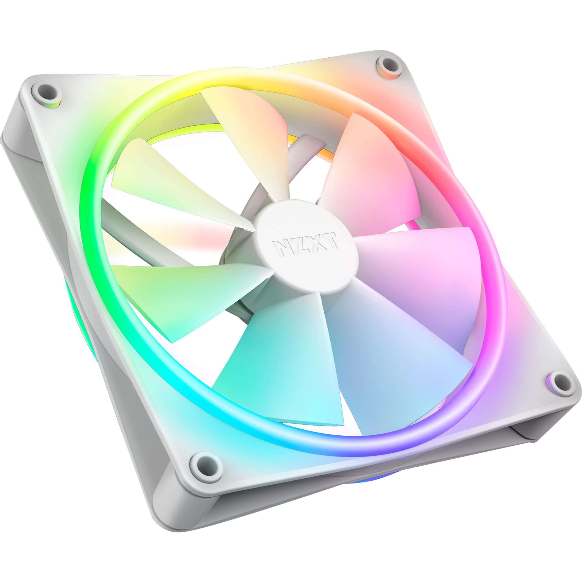 NZXT Gehäuselüfter NZXT F140 RGB DUO Single 140x140x25, Gehäuselüfter, (Einzellüfter