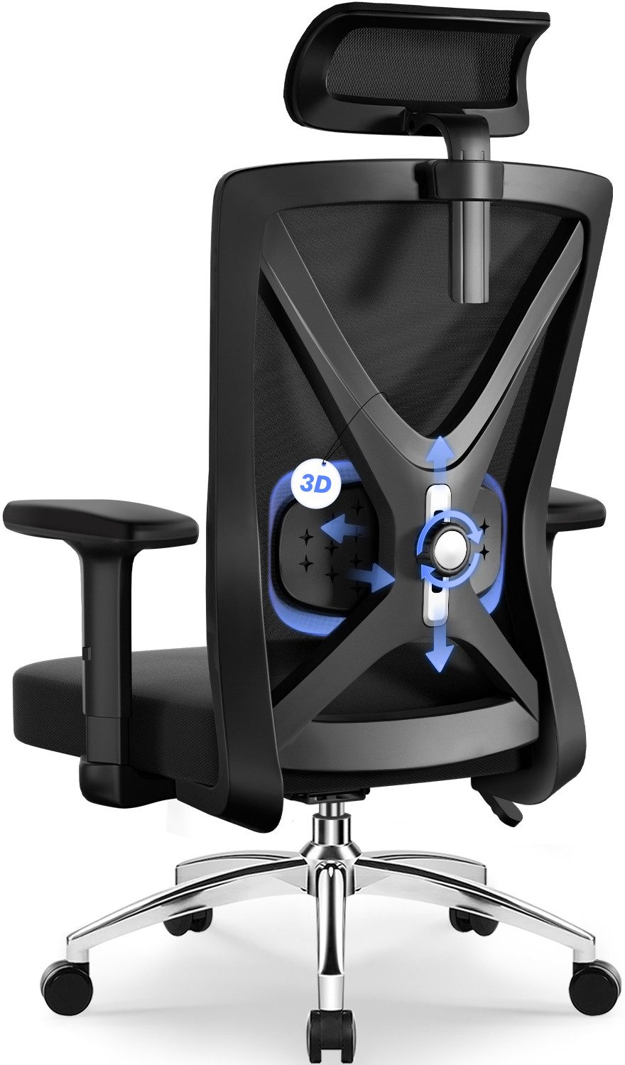 Hiazurm Bürostuhl Bürostuhl, Chefsessel, Ergonomischer Schreibtischstuhl, günstig online kaufen