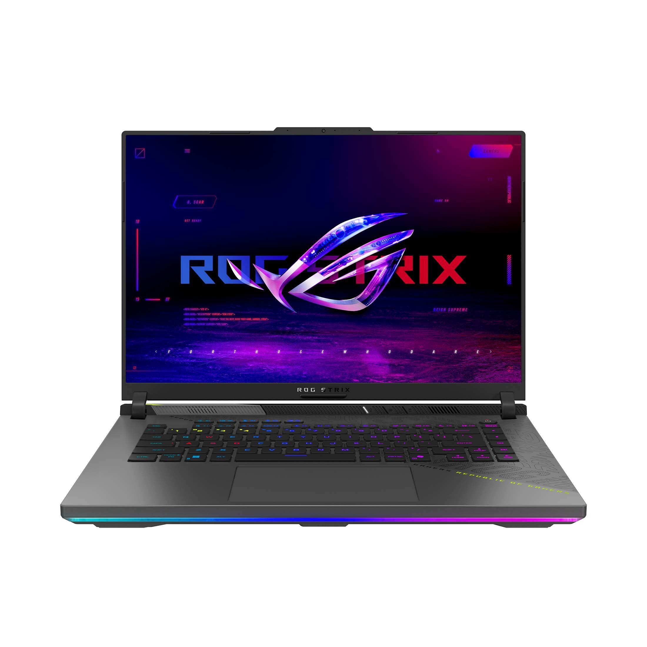 Asus ROG Strix G16 - 16" WQXGA - AMD Ryzen 9 9955HX - GeForce RTX 5070 Ti Gaming-Notebook (40,64 cm/16 Zoll, AMD Ryzen™ 9 9955HX, GeForce RTX™ 5070 Ti, 500 GB SSD)