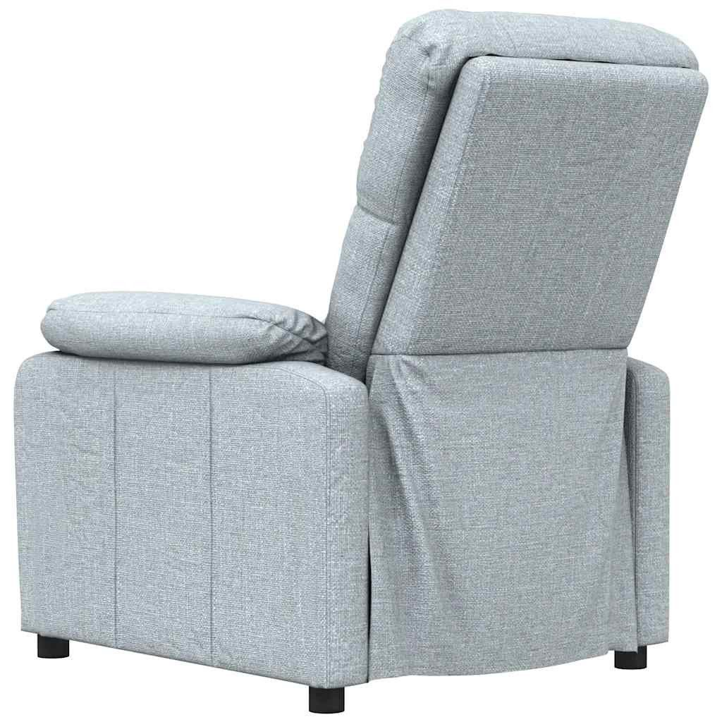 vidaXL Sessel Relaxsessel Hellgrau Stoff (1-St)