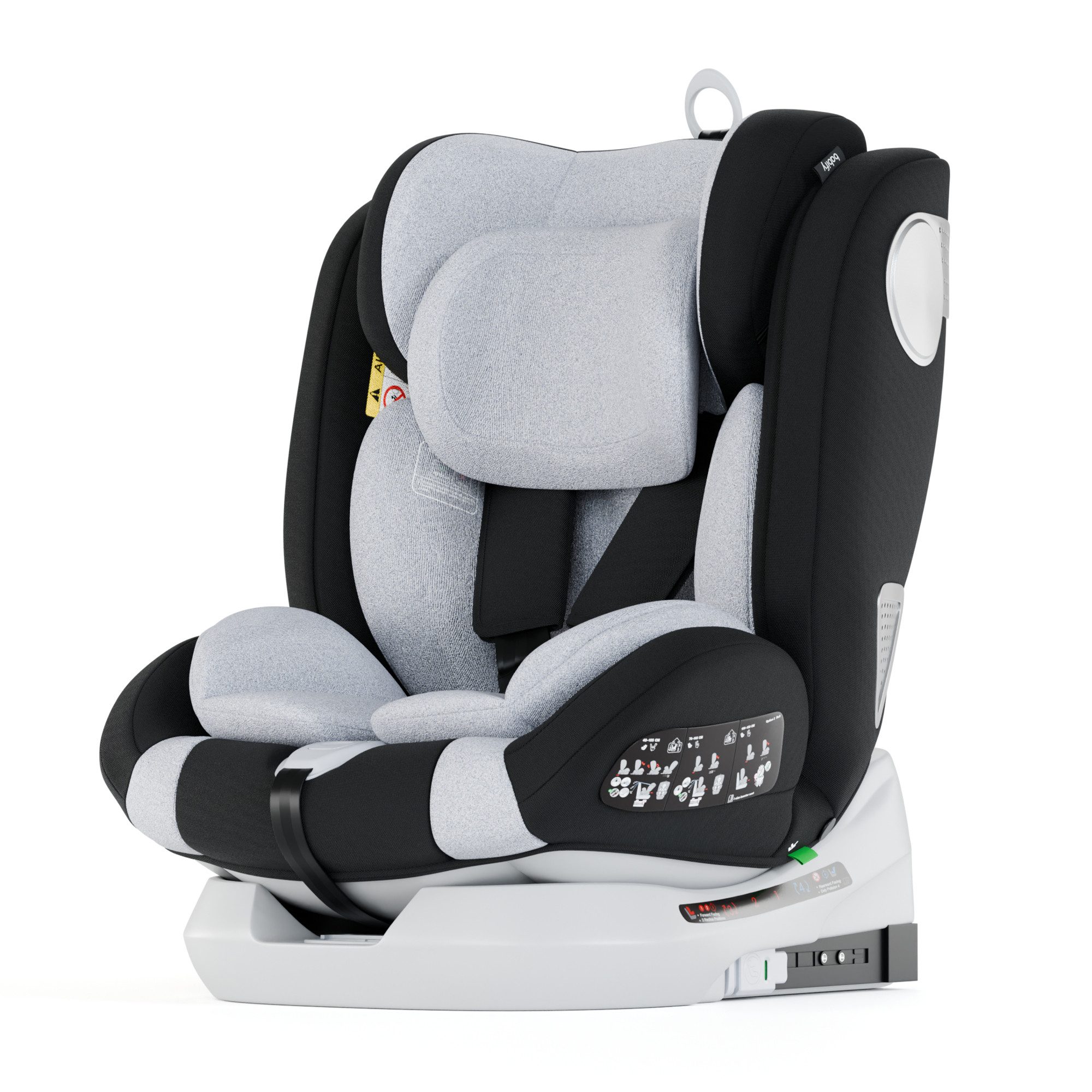 Babify Autokindersitz Onboard 360° Auto-Kindersitz, ab: ab Geburt, bis: 12 Jahre