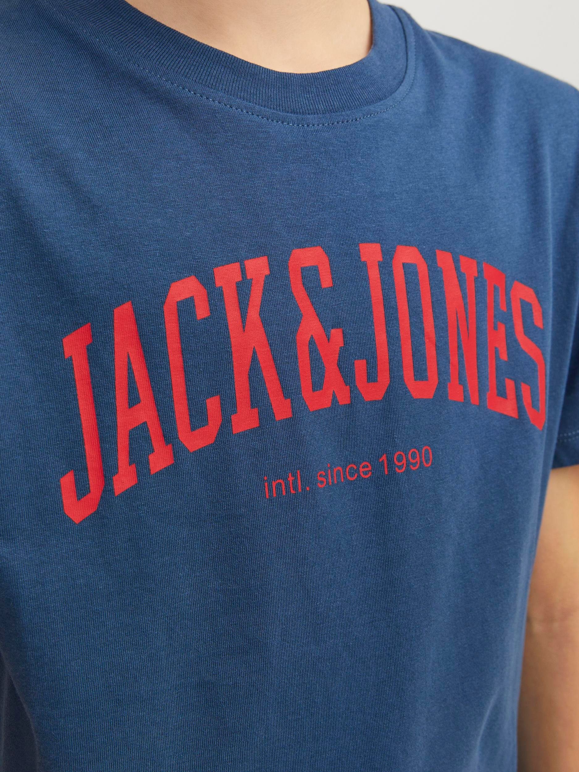 Jack & Jones TEE CREW JJEJOSH blue ensign NOOS JNR SS NECK Junior Kurzarmshirt