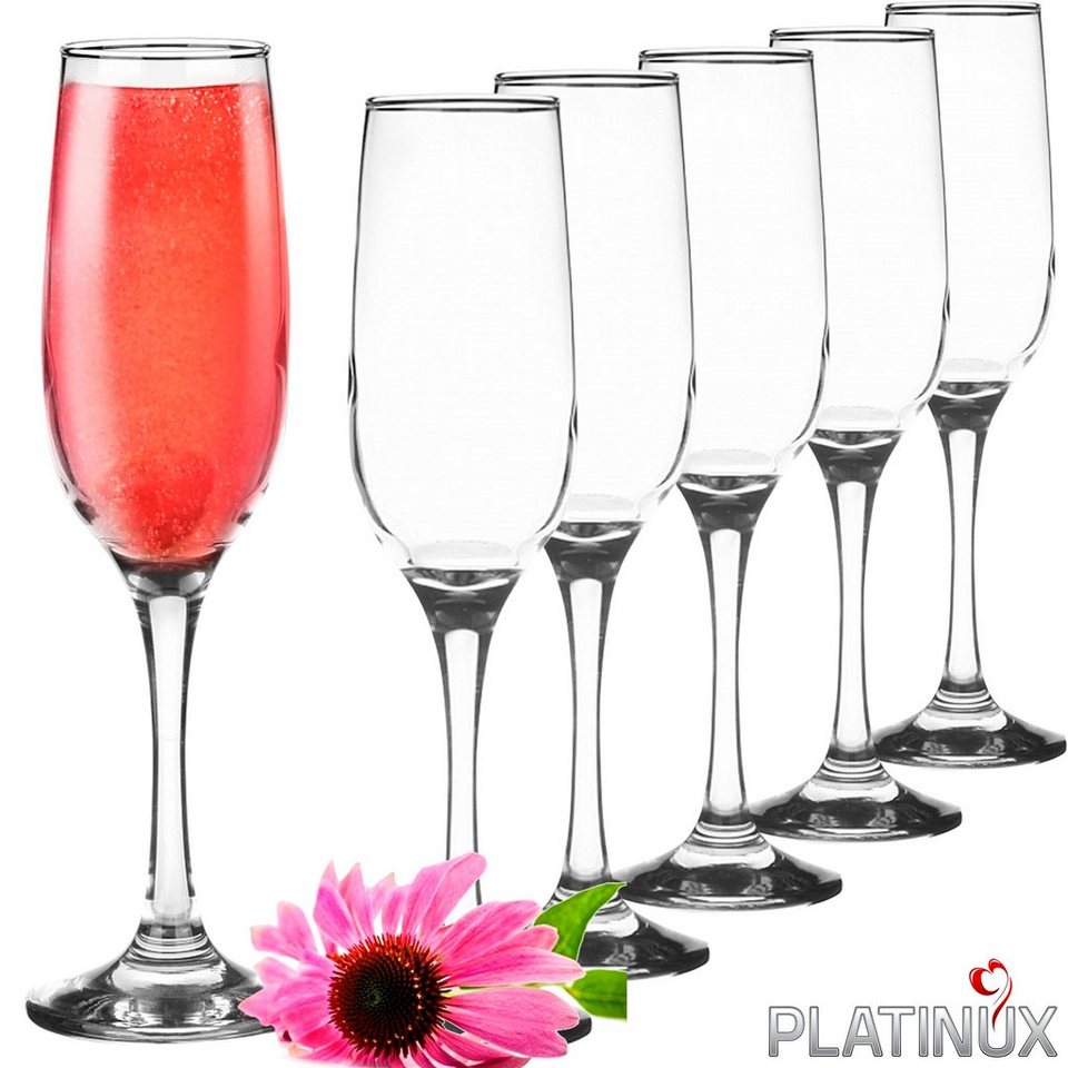 Sektkelche Sektglas bunt Champagner Glas Gläser farbig 6 bunte Sektgläser