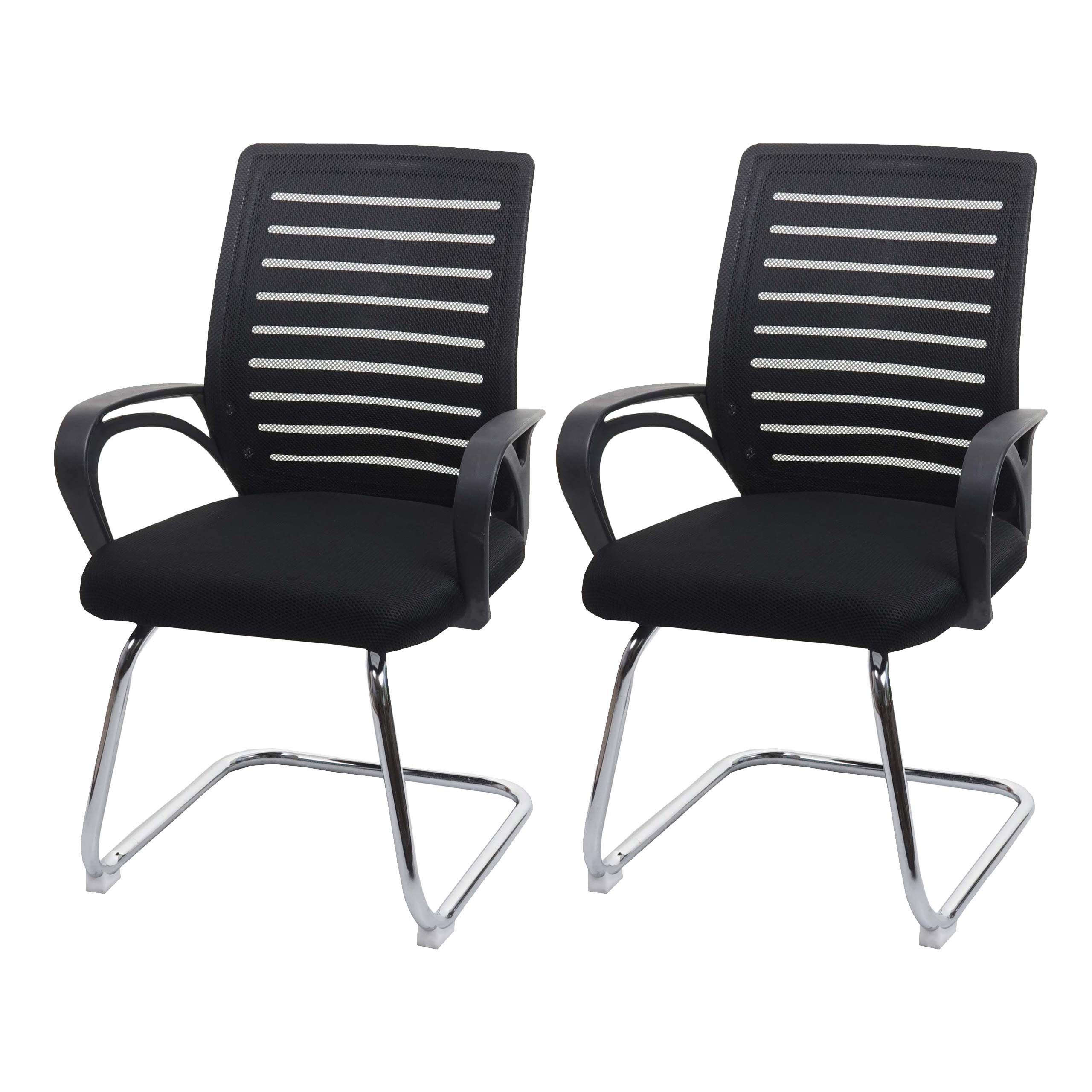MCW Besucherstuhl MCW-K51 (Set), Inklusive Fußbodenschoner, günstig online kaufen