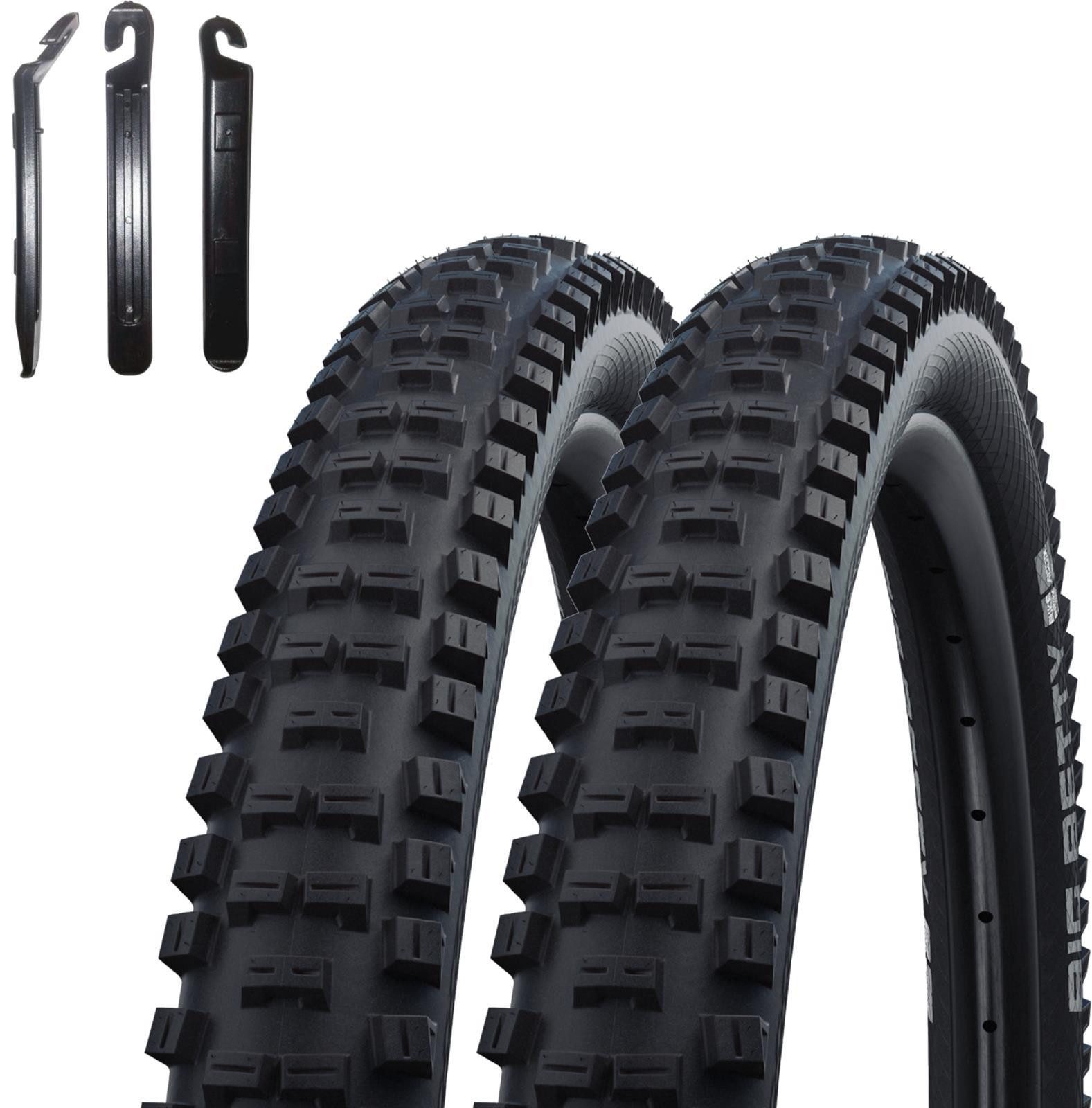 maxxi4you Fahrradreifen 2 x Schwalbe Big Betty Performance 29 x 2,40 (62-622) Schwarz inkl. RH