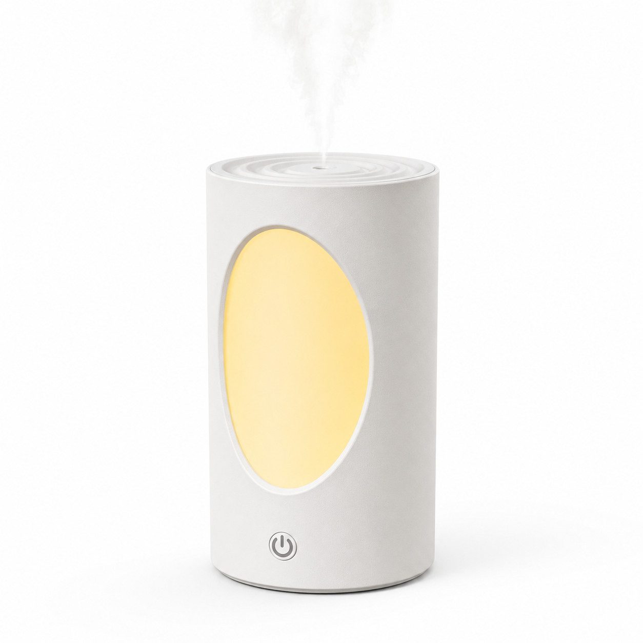 Tekoo Luftbefeuchter Luftbefeuchter mit Akku 600ml Ultraschall Aroma Diffusor LED, 0,6 l Wassertank, Tree-Hole-Design, 7-Farben-Wechsel