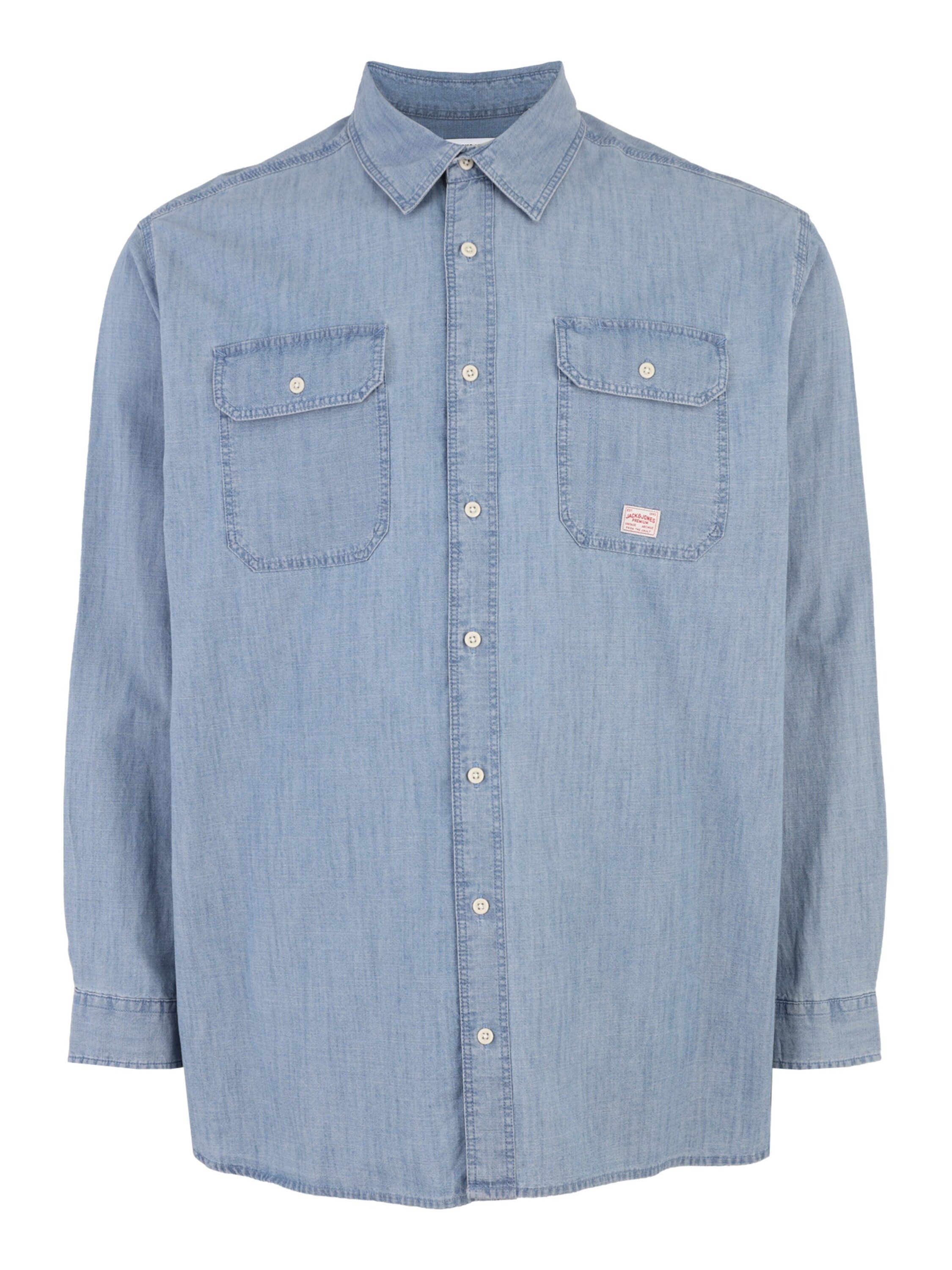 Jack & Jones PlusSize Langarmhemd JPRBLUHARRY (1-tlg)