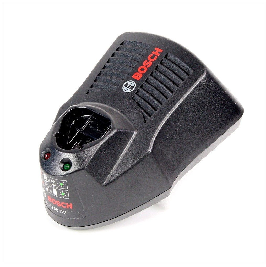Bosch Professional AL 1130 CV Schnell Ladegerät für 10,8 V Li-Ion Akku (2607225134) Schnelllade-Gerät