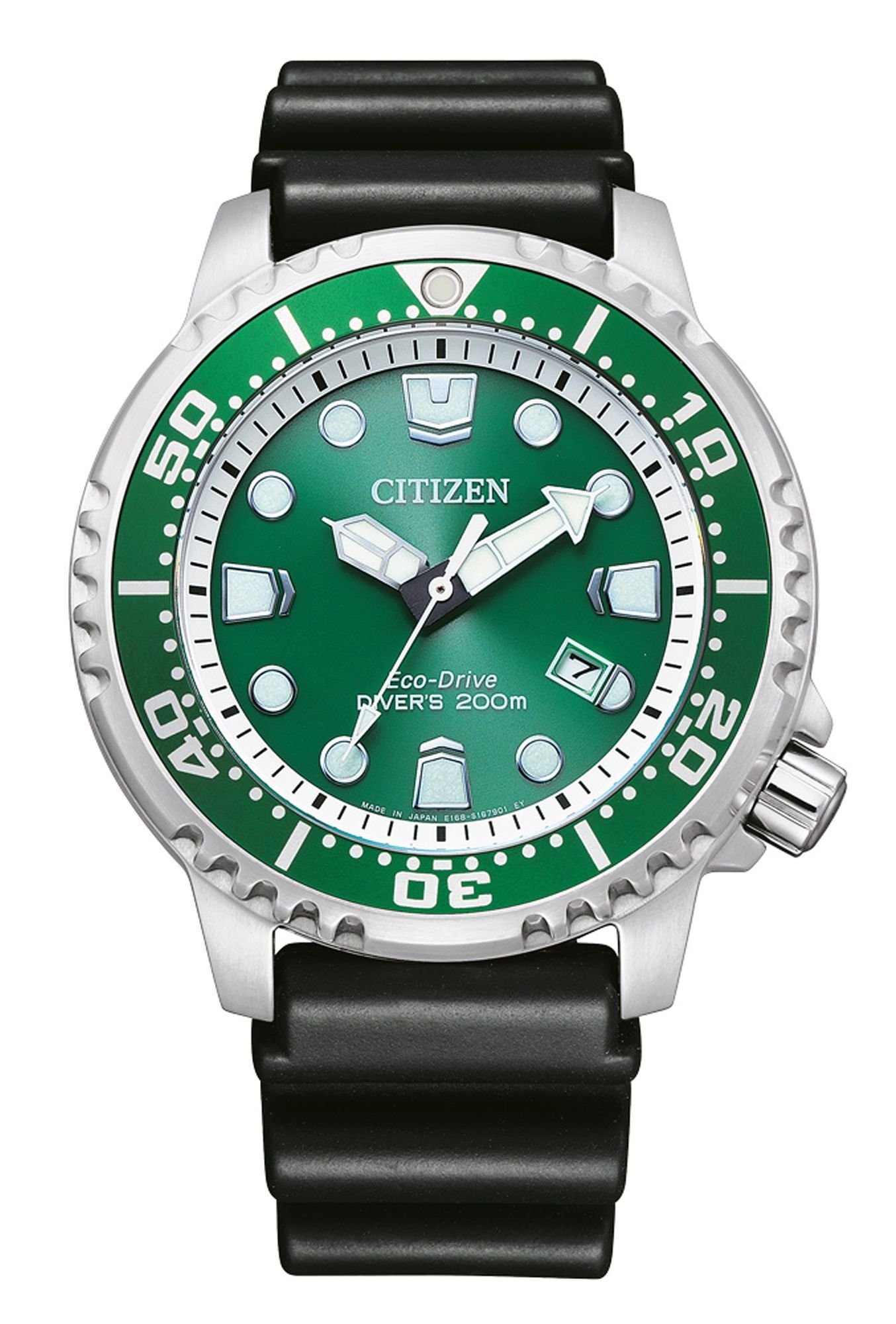 Citizen Sportuhr BN0158-18X BN0158-18X, Citizen BN0158-18X Promaster Divers Uhr Herrenuhr Datum schwarz