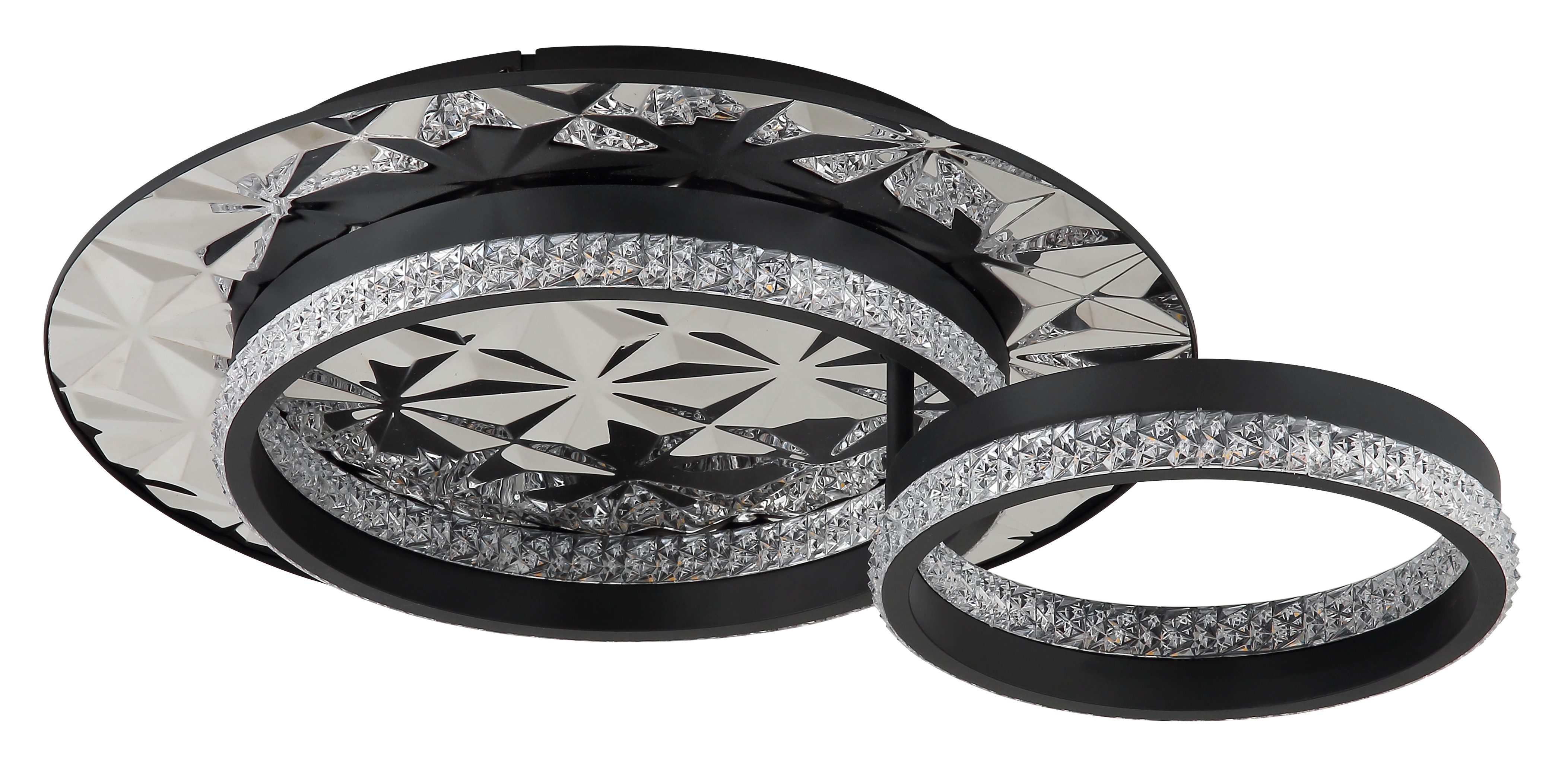 GLOBO LIGHTING Deckenleuchte DELLA II, LED fest integriert, Warmweiß, Deckenlampe Wohnzimmer-Leuchte Schlafzimmer-Leuchte Flur Küche