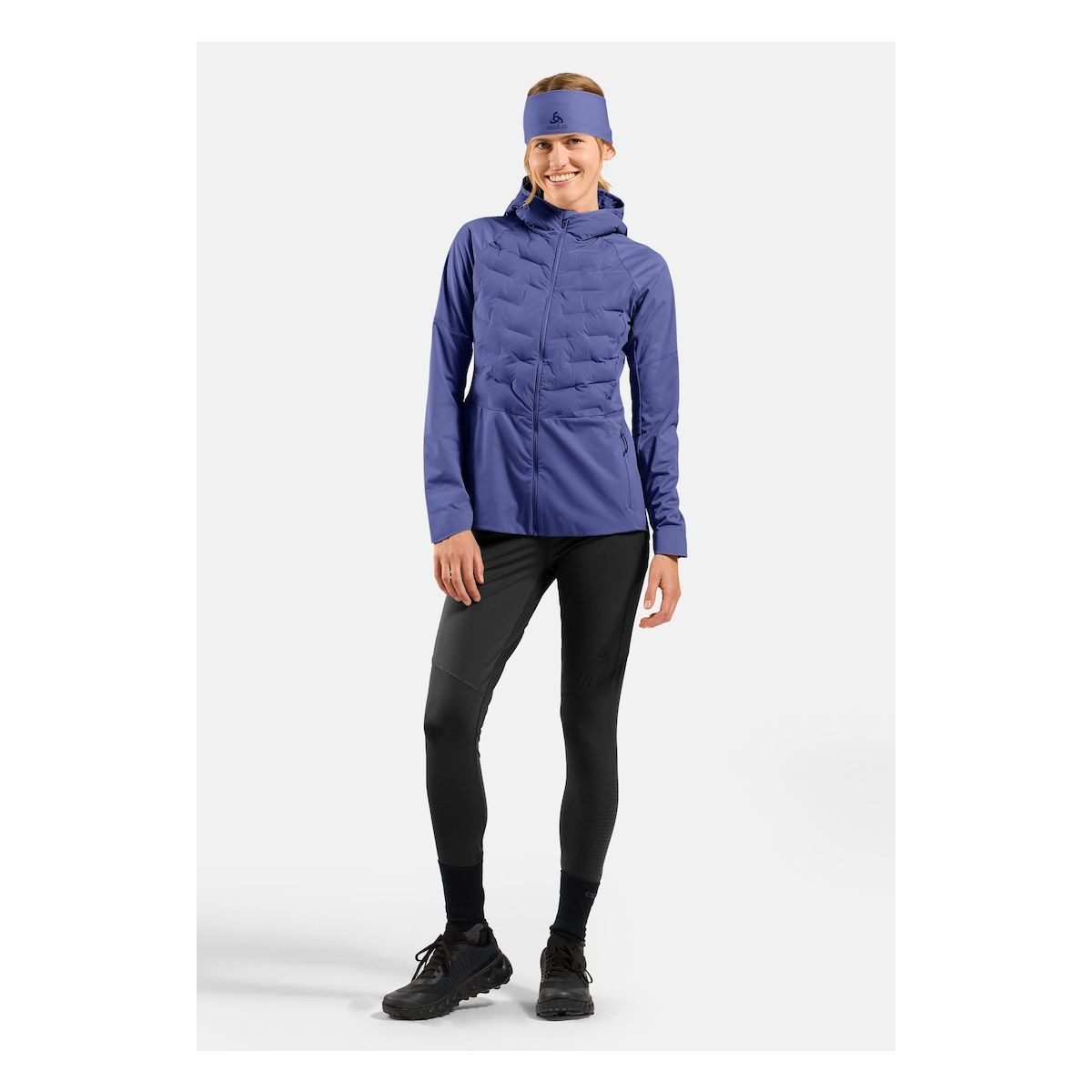Odlo Outdoorjacke Zeroweight Insulator Vielseitige und umweltfreundliche Damenjacke mit winddichter