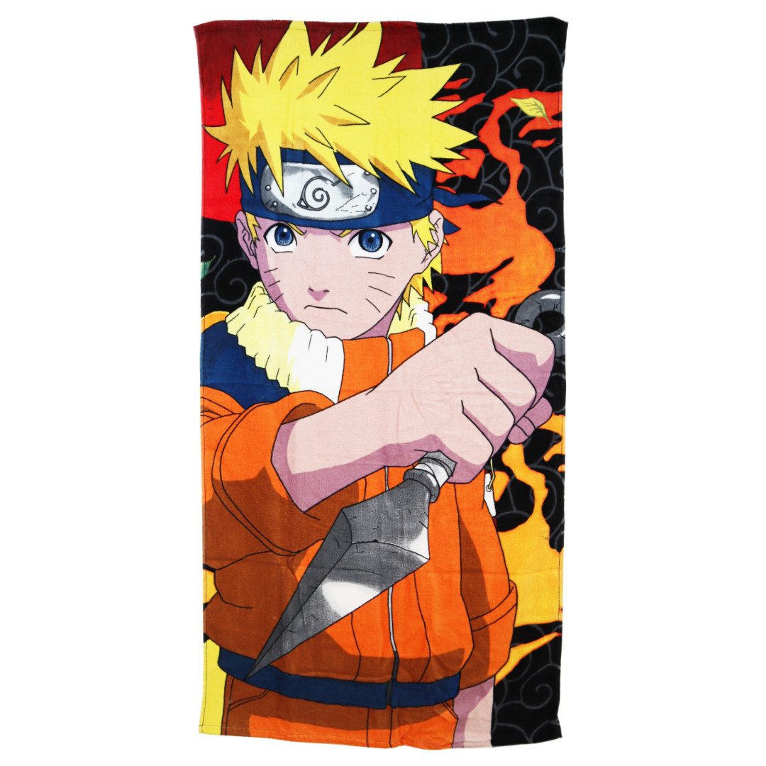 Naruto Strandtuch Anime Naruto Shippuden Badetuch XL 70x140 100% Baumwolle