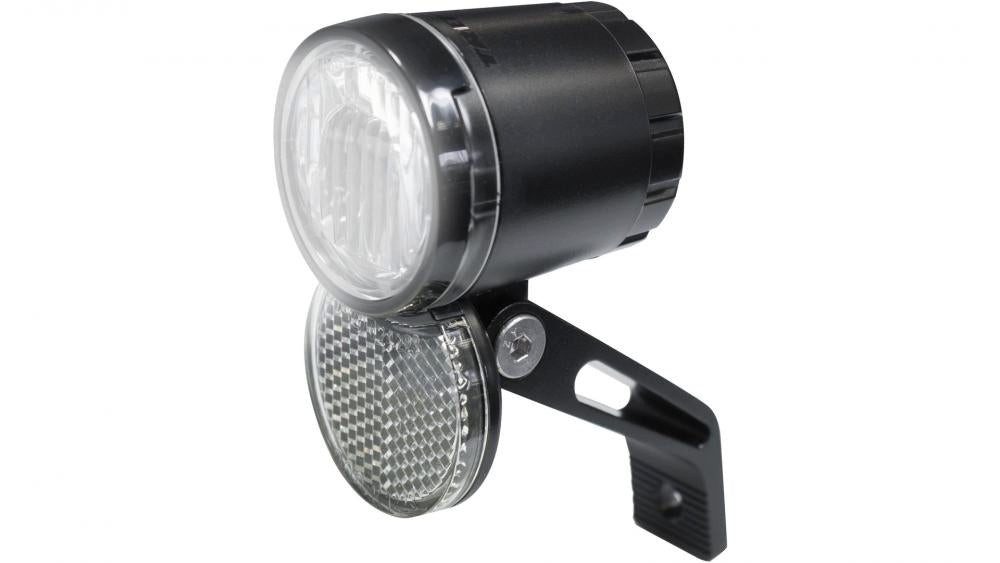 Fahrradbeleuchtung Trelock LED-Scheinwerfer Bike-i Veo LS 232/20 Dynamo schwarz mit Halte
