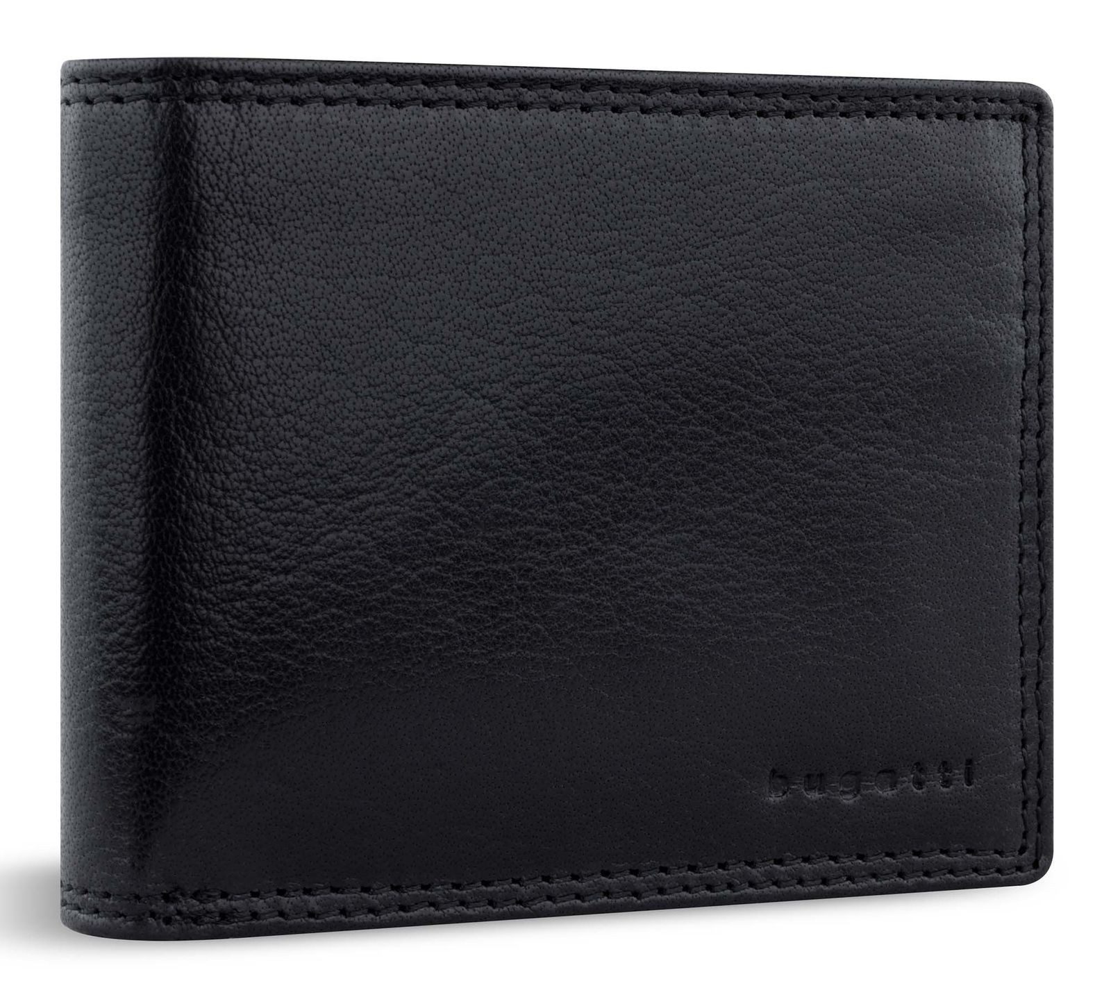 bugatti Geldbörse Wallet With Flap 8CC, aus echtem Büffelleder mit RFID-Blo günstig online kaufen