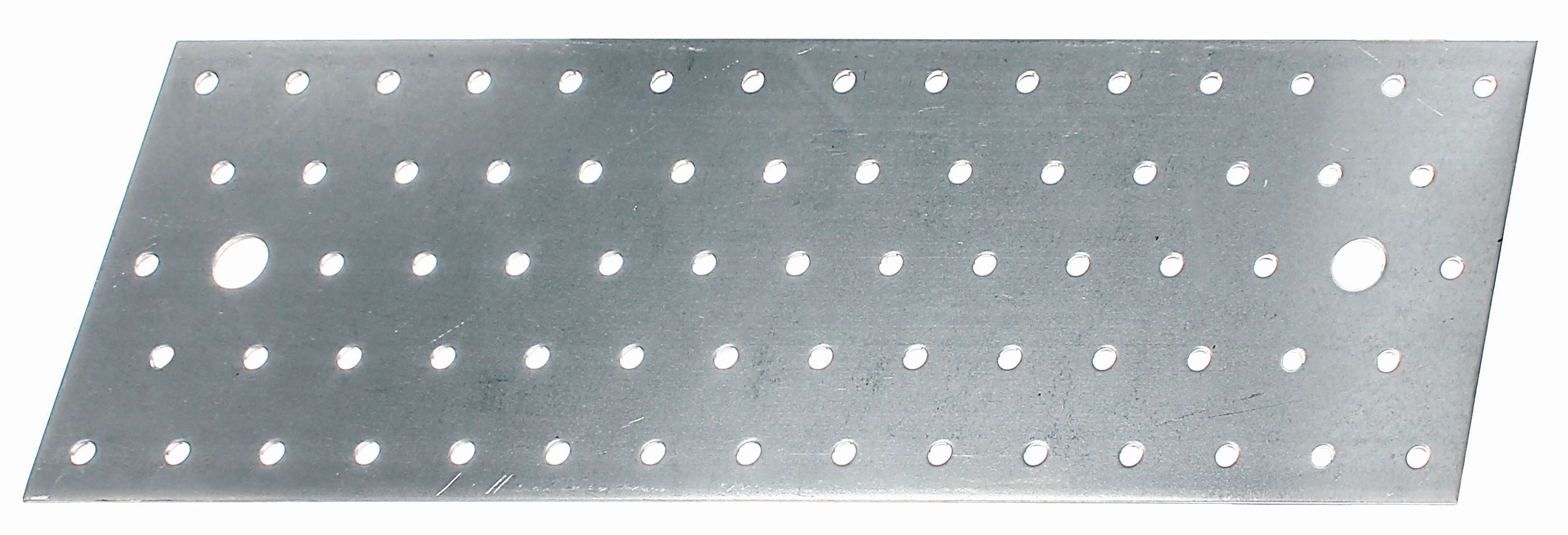 Alberts Lochblech Alberts 847289 Lochplatte, sendzimirverzinkt, 300 x 100 mm, 20er Set, Alberts 847289 Lochplatte sendzimirverzinkt 300 x 100 mm 20er Se