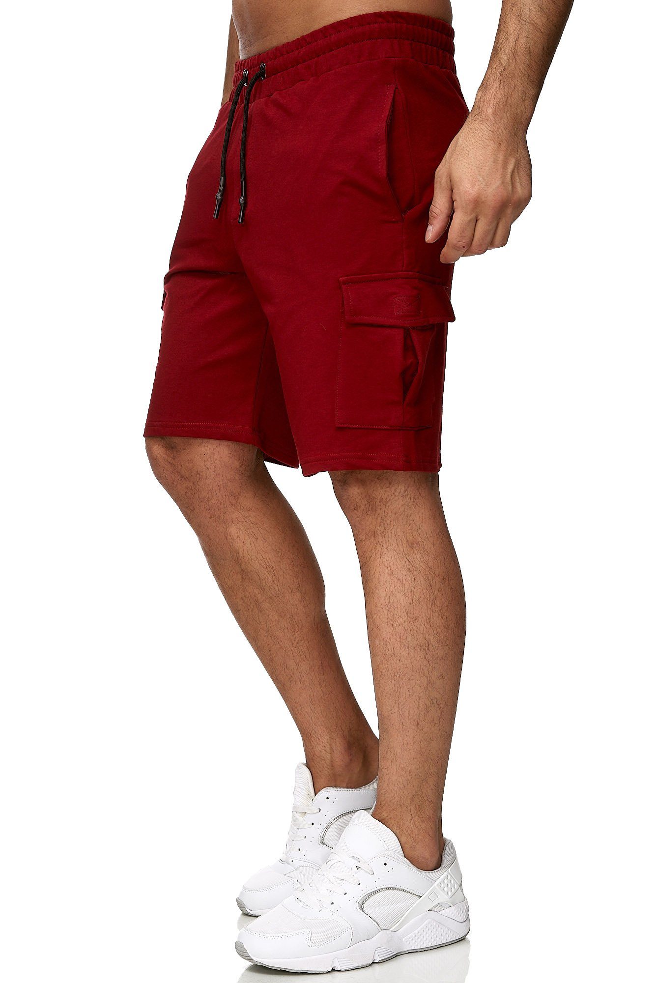 Reslad Sweatshorts Reslad Kurze Hose Herren Cargo Bermuda Shorts Jogginghose Sport-Hose (1-tlg) Sweatshorts Jogginghose mit Cargo-Taschen