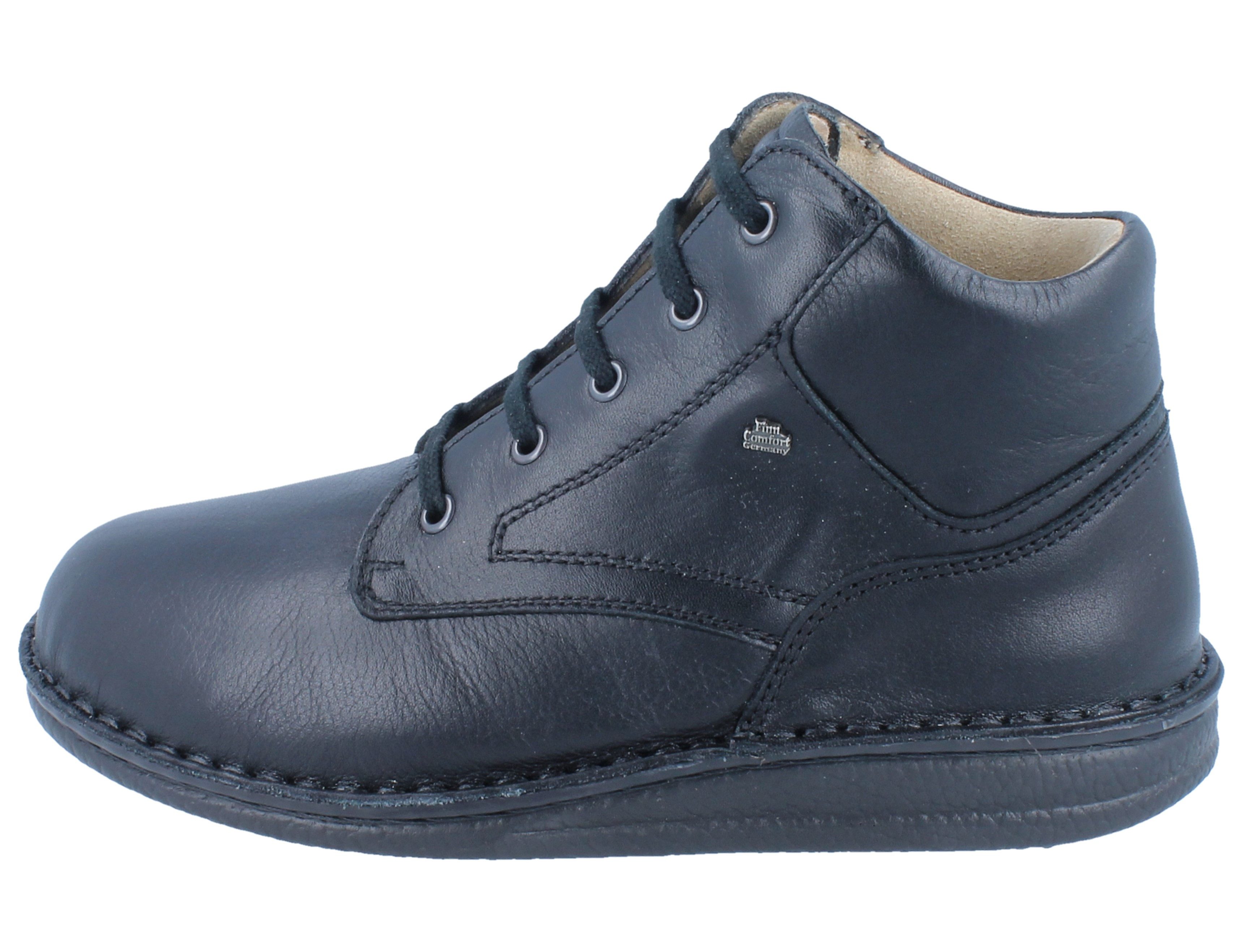 Finn Comfort FINN COMFORT PROPHYLAXE 96104 Damen Herren Stiefel schwarz Glattleder Stiefel Wechselfußbett