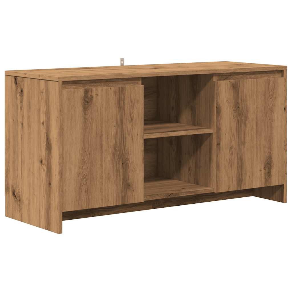 vidaXL Schrankmodule TV-Schrank Artisan-Eiche 102x37,5x52,5 cm Holzwerkstoff