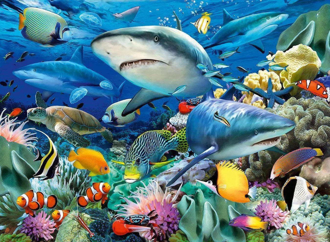 Ravensburger Puzzle Riff der Haie. Puzzle günstig online kaufen
